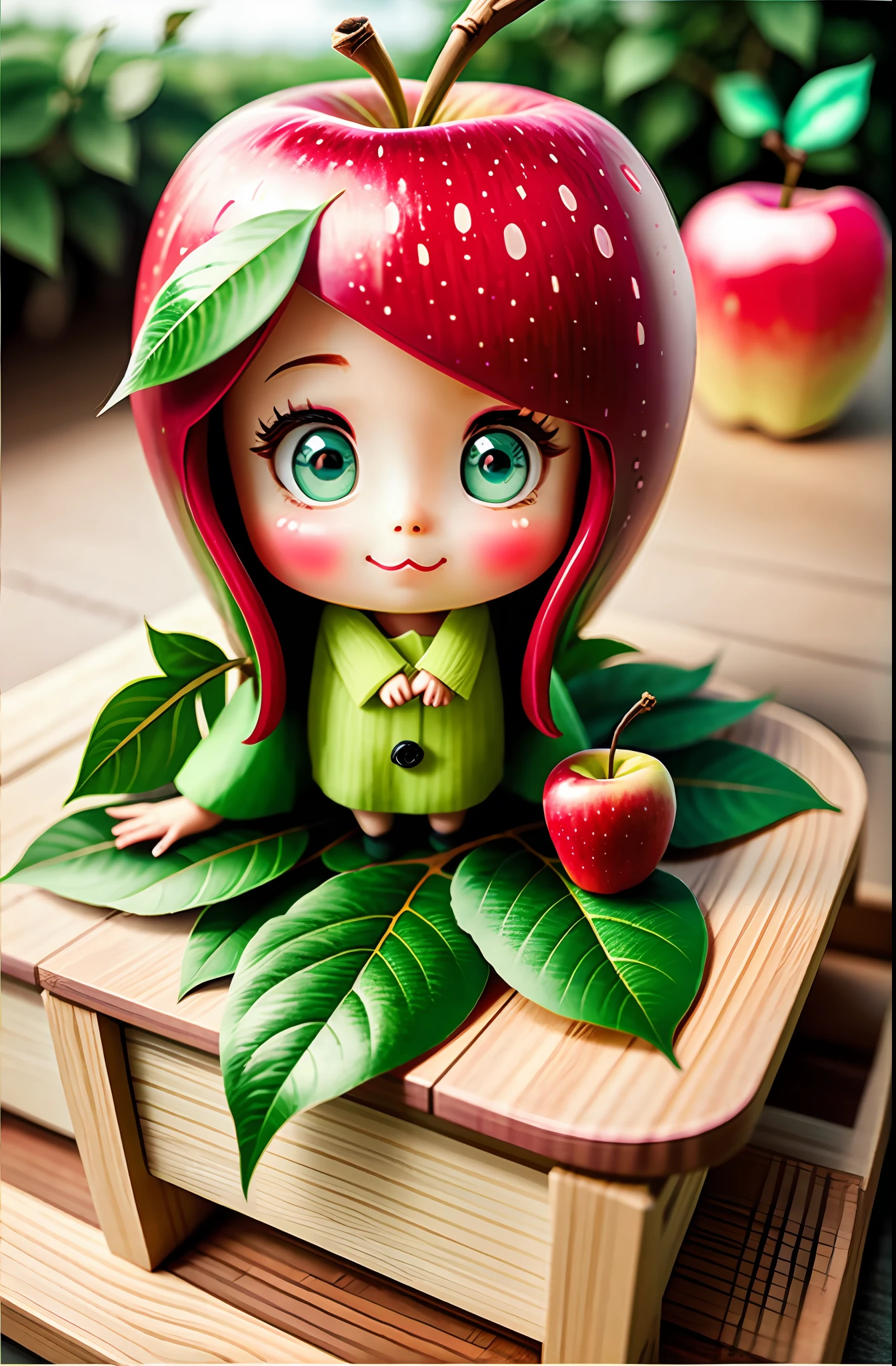 cute apple