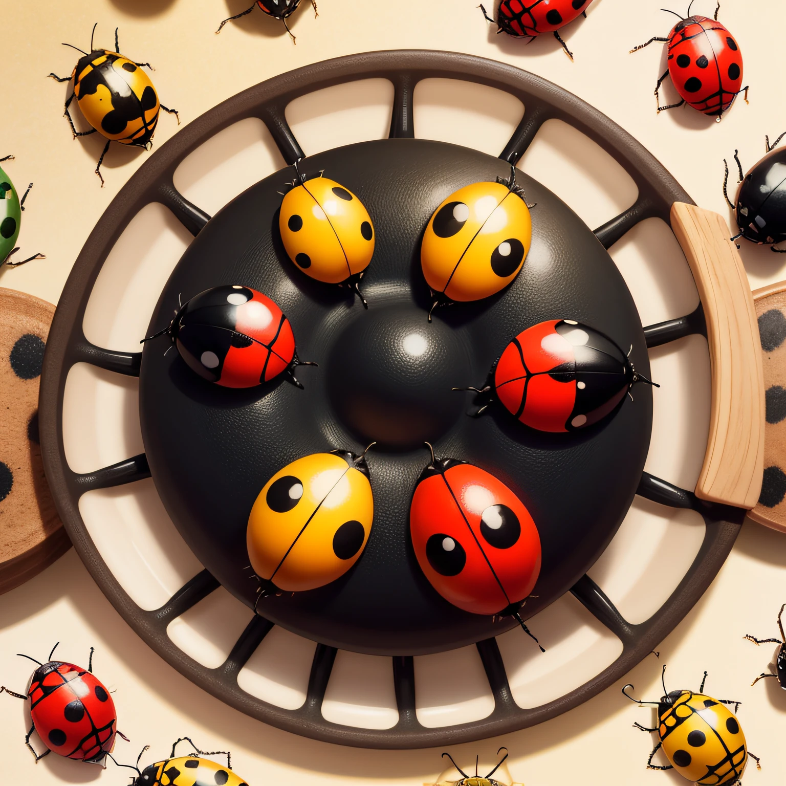 imagens de joaninhas:

[Imagem de uma joaninha vermelha com pontos pretos]
[Imagem de uma joaninha preta com pontos vermelhos]
[Imagem de uma joaninha laranja com pontos pretos]
[Imagem de uma joaninha amarela com pontos pretos]
[Imagem de uma joaninha verde com pontos pretos]

Ladybugs are small, round insects with wings. They are usually red or orange with black dots, but they can also be black or yellow with red or black dots. Ladybugs are found all over the world and are known for their pest control abilities. Eles comem insetos nocivos, as aphids, besouros e lagartas. Ladybugs are considered lucky creatures in many cultures. --auto