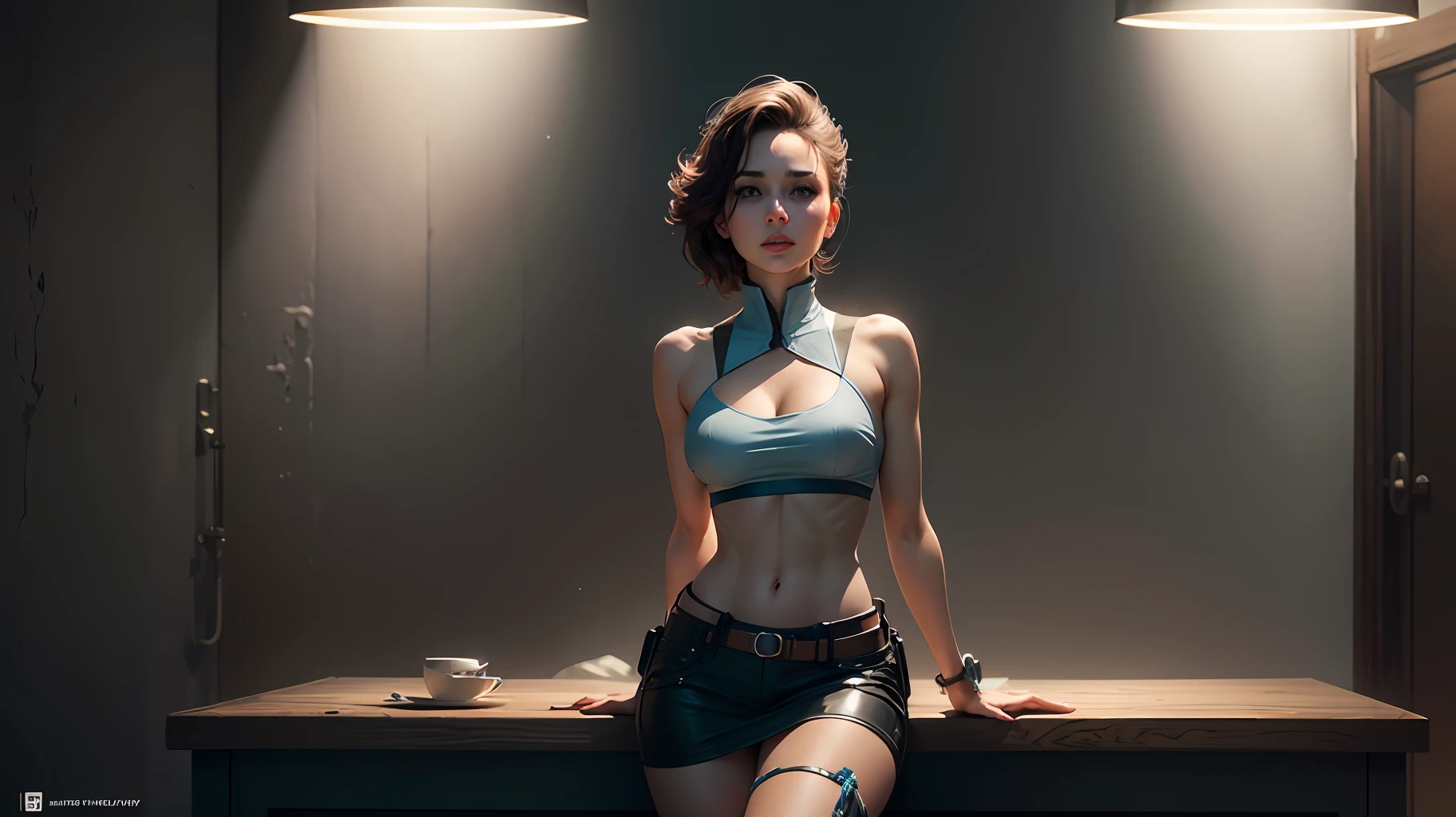 Jennifer Lawrence ((pale-skin)), ((piel perlada)), (((cuerpo completo))), olsen01, Retrato de ((stunningly attractive)) una mujer sexy ((rostro femenino perfecto)), intrincado, 8k, muy detallado , (fondo de pantalla 8k de CG unity extremadamente detallado), ((square jaw)), (well defined jaw), (labios hacia abajo), (Detailed anatomy), imagen corporal hiperrealista de plano completo, (flaco), tendencia en CGSociety, intrincado, Alto detalle, foco nítido, Dramatic and volumetric lighting, Pintura digital, intenso, model shoot style (fondo de pantalla CG unity 8k extremadamente detallado), Full body photo of the world's most beautiful work of art, piel de perla, majestic professional oil painting by Ed Blinkey , Atey Ghailan, Estudio Ghibli, de Jeremy Mann, Greg Manchess, Antonio Moro, tendencia en ArtStation, tendencia en CGSociety, intrincado, gran detalle, foco nítido, dramatic, pintura fotorrealista de midjourney y greg Rutkowski --auto