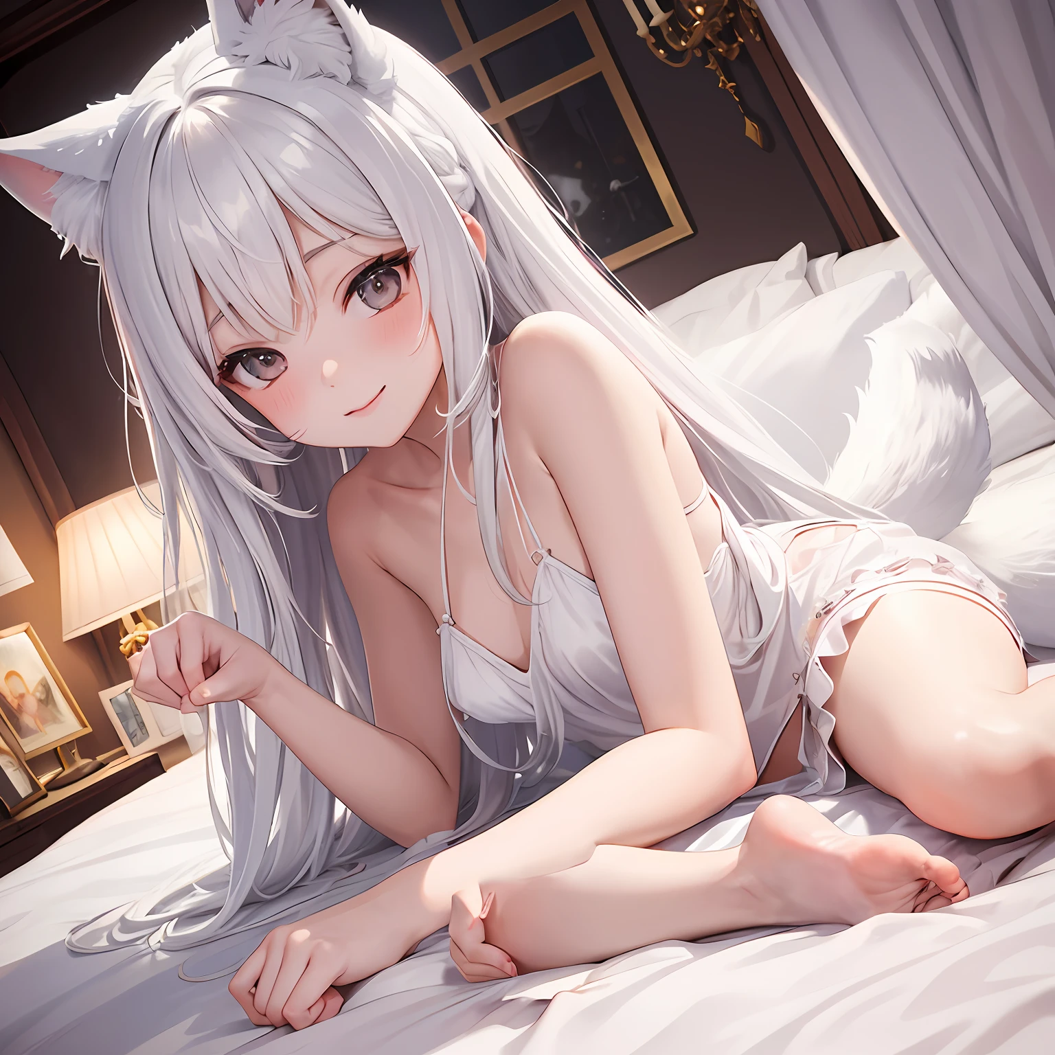 This is crisp white sheets