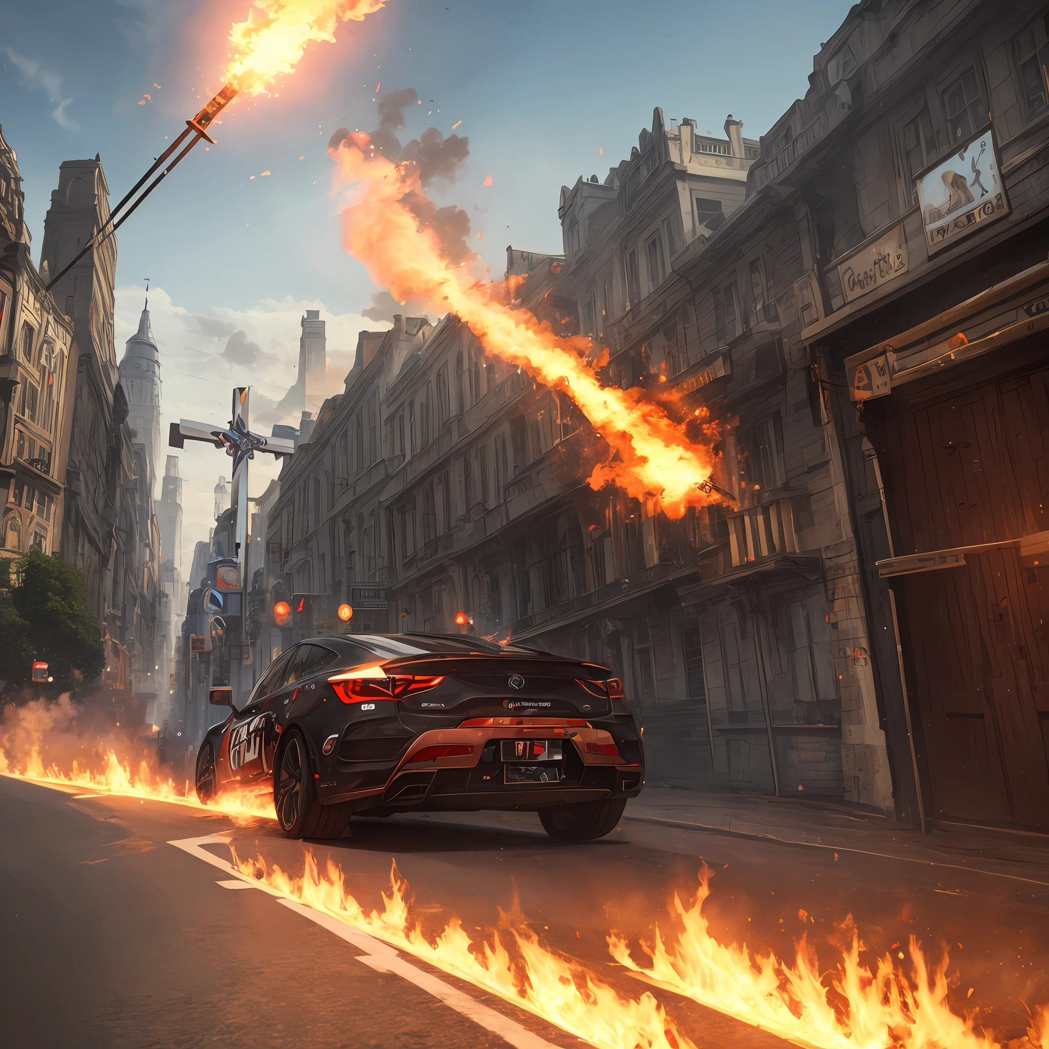 Cross the line of fire --auto