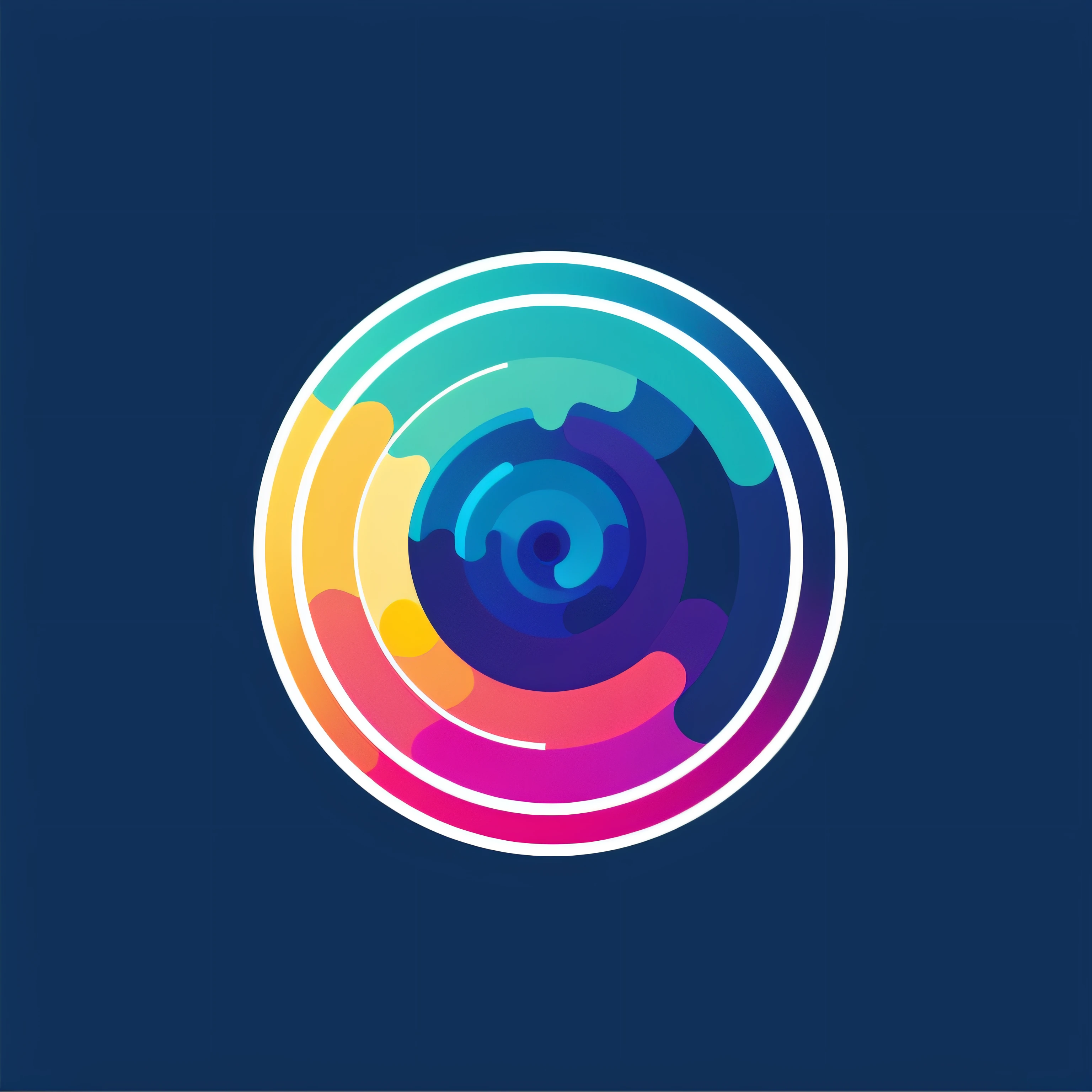 Best company logo, technology logo, connection logo, link logo, map logo, media logo, earth logo, planet logo, business logo, wave lines logo, link vector, cyberspace vector, circle vector, wavy lines vector, white background, logo vector, brand logo, text below, keep text, clear image, central axis, detailed, logo, vector, line art, type, vector, icon, symbol, design, signs inspiration, symbol of art inside cyberspace|link|wavy lines, modern font, texture, vector, colors: blue and red, minimalist, simplified, (((artsoul)))