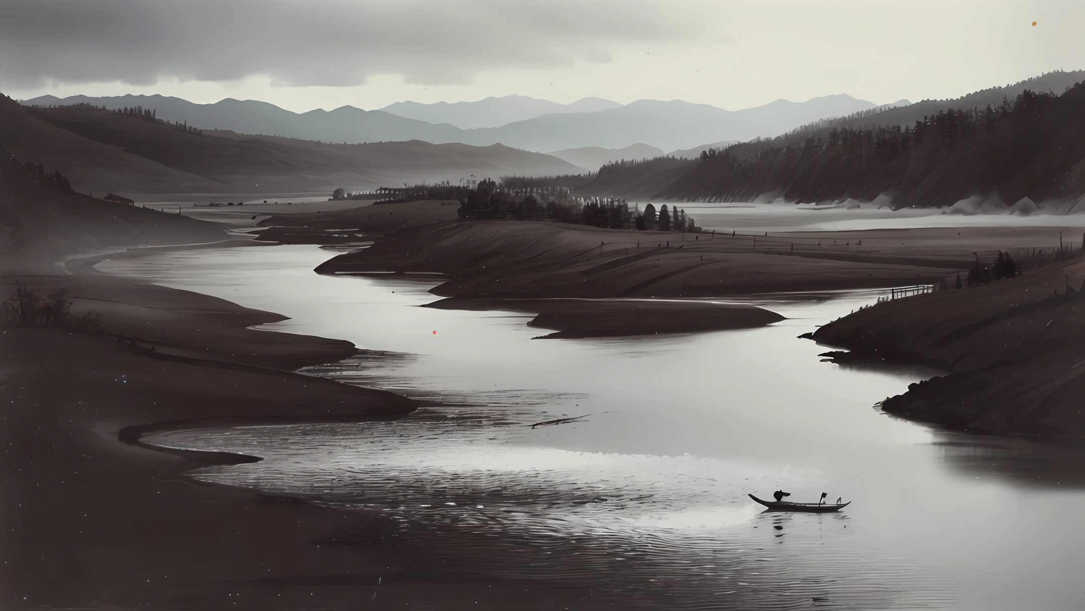 Su shi，Sending feelings to the calm of the landscape