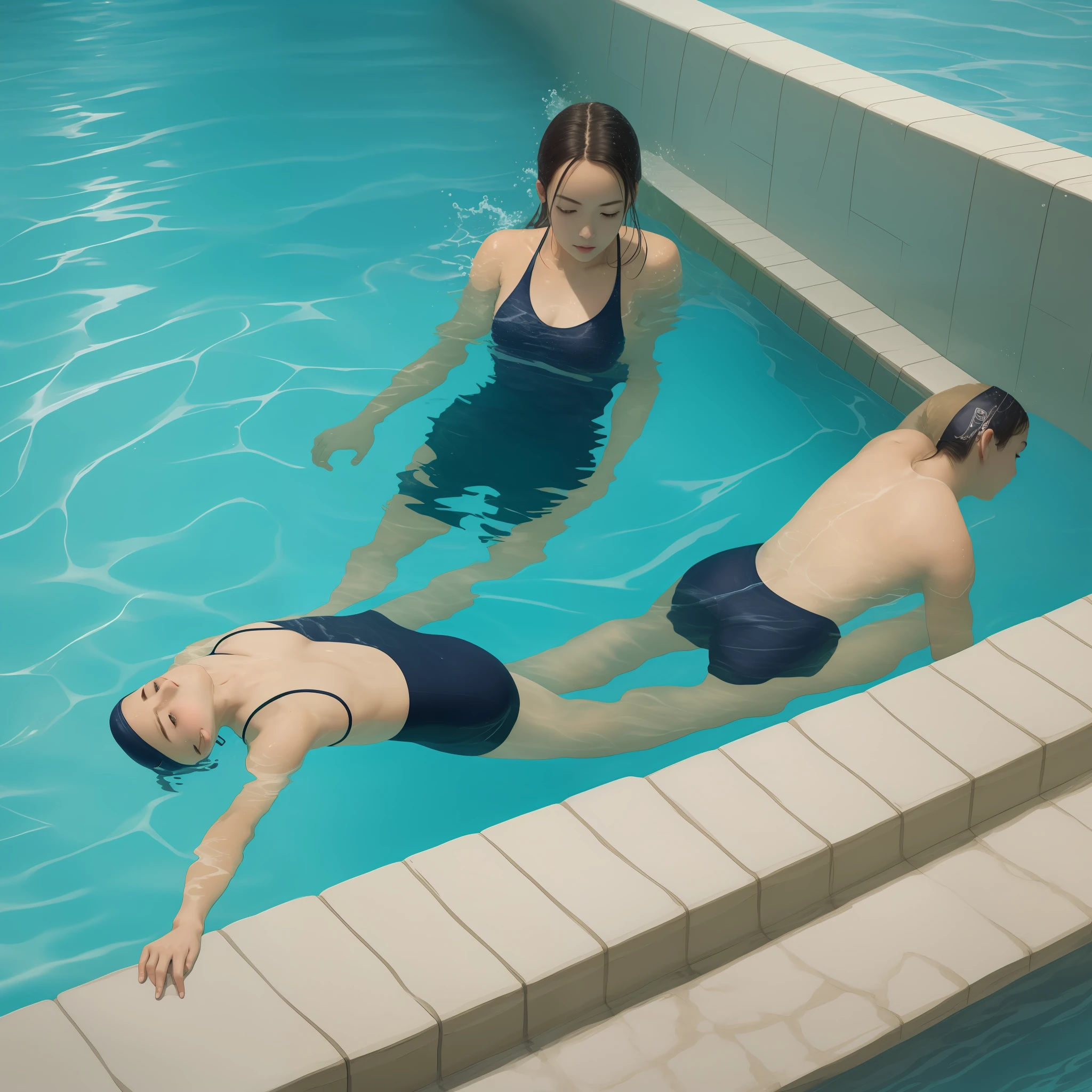 swimming