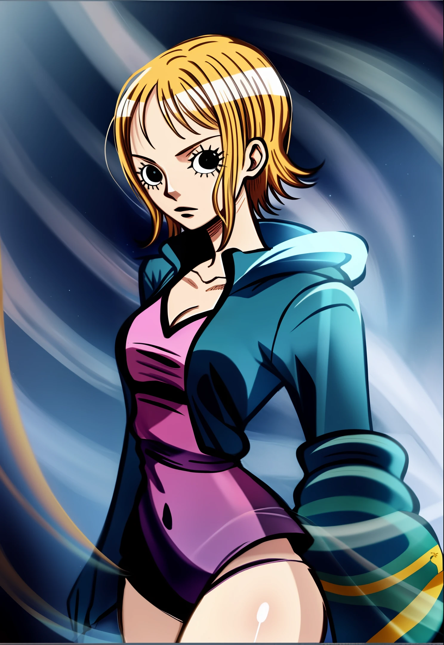 Nami de one piece pelada