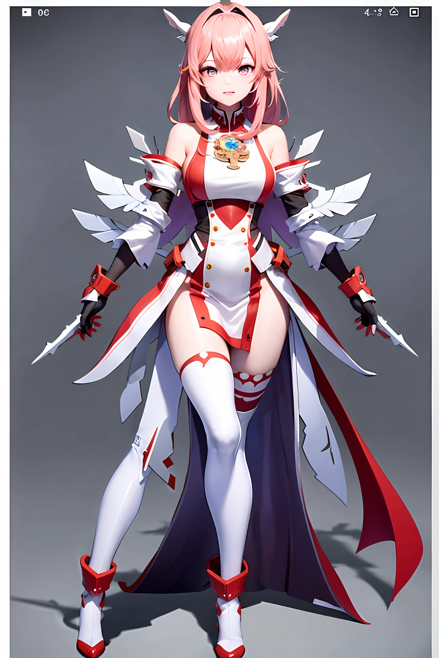 tmasterpiece， Best quality at best， 1girll， 独奏， s the perfect face， The strange expression looked at the audience， The skin is tight and transparent vinyl， blue long hair， Gray eye， paleskin， Mountain Yao Gundam， mechs， Pink armor with white parts， armour， shelmet， line art， Dim light， low tune， Sharp focus， octanerender， The light from the back window is backlighted， Machinary， The light from the back window is backlighted， shinning clothes， mechanical leg， thrusters， flight， hair adornments， high-heels， shiny， artistname， standing on your feet， upper legs， a pink eyes， teeth， looking-down， Armored boots， cyborg people， （Large mechanical background：1.2）， exposed bare shoulders， cparted lips， makina， Bottom-up view， roleplaying， RAW photos， delicated， best qualtiy， （Complicated details：1.3）， hyper-detailing， finedetail， rich colourful， 8k UHD， filmgrain， （studio lit：1.2）， （富士XT3）， （realisticlying：1.3）， （detailedskin：1.2）超高分辨率， There is a lake outside the park， best qualtiy，photore，4K，（realisticlying：1.4）