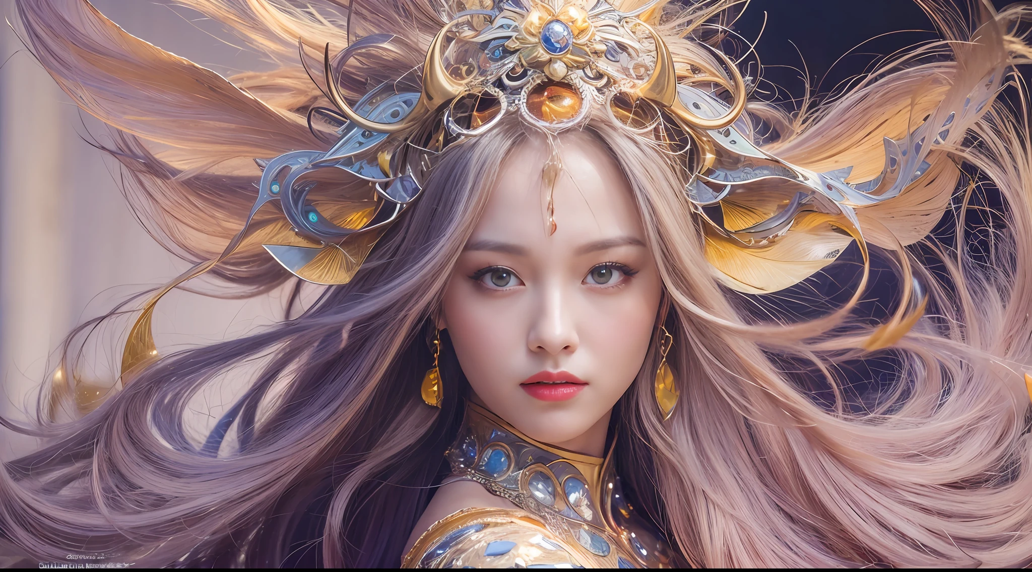 ((Best Picture Quality, 8k, tmasterpiece:1.3)), 1girl, Beautiful woman with slender abs:1.3, (Casual hairstyle, No leakage of big breasts:1.2), shift dresses:1.1, Ultra-fine face, A detailed eye, 二重まぶた,ssmile,Home,offcial art,统一 8k 壁纸,ultra - detailed,Beauty and aesthetics,tmasterpiece,best qualtiy,(zentangle,datura,Tangles,entangled),(s fractal art:1.3),1girll,The is very detailed,dynamic angle,cow boy shot,The most beautiful form of chaos,elegant,Fauvist design,vivd colour,romanticism lain,James Jean,Robbie Devi Antono,ross tran,Francis Bacon,Michal Mraz,adrian ghenie,petra cortright,Gerhard Richter,Takato Yamamoto,Ashley Wood,Atmospheric,A note of ecstasy,streaming musical notes visible,no clothes are worn,Bouguereau,John William Goldward