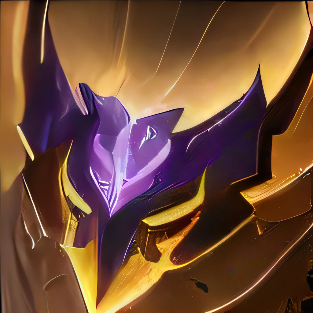 8K,Real materials,HD detail textures,Close up of purple and blue background,The head is shiny, epic legends game icon, Avatar image, purple glowing core in armor, Aurelion Sol, league of legends arcane, darkness aura, character icon, shinning armor, leblanc, astri lohne, discord profile picture, arcane art style, arcane league of legends, The sword, Protoss --auto