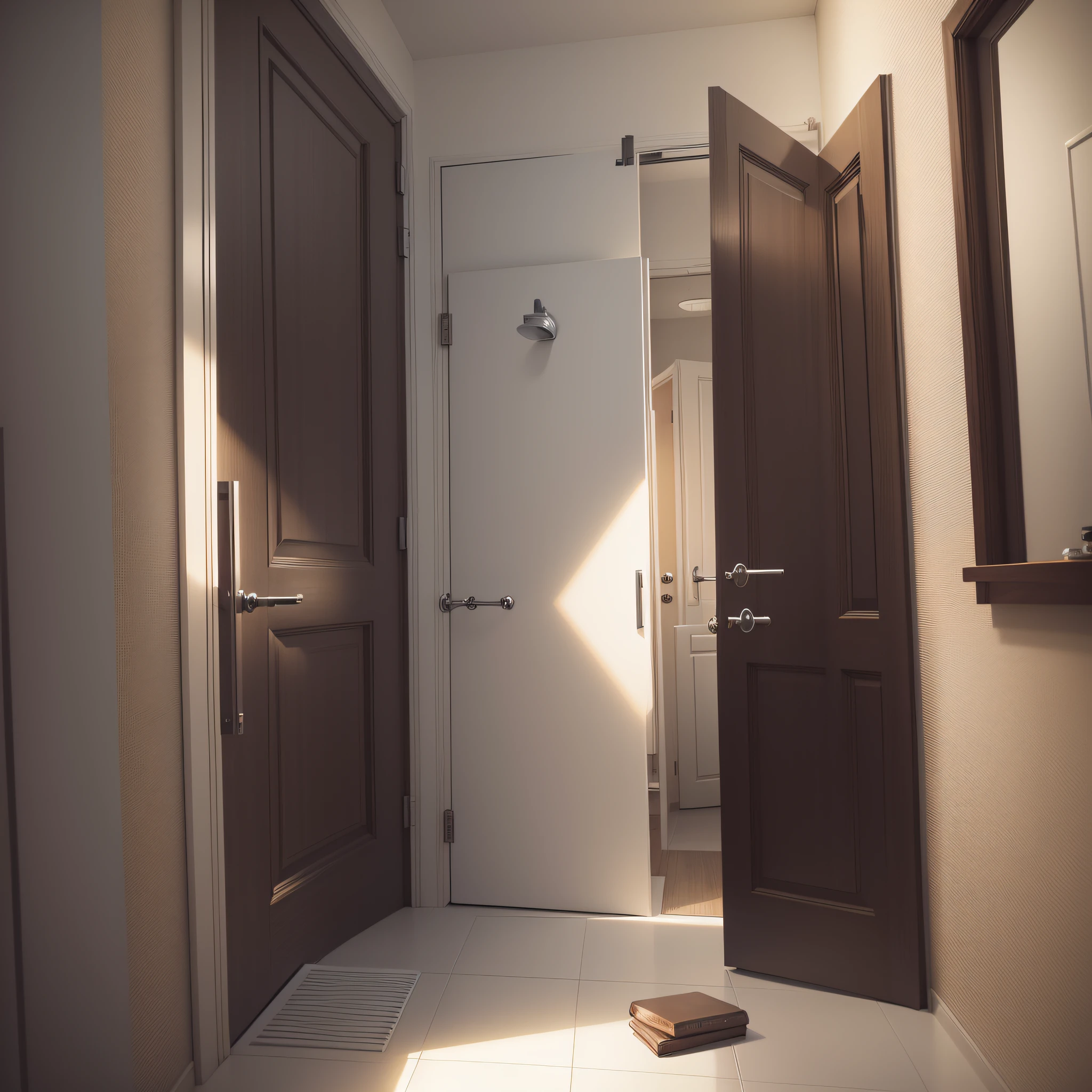 Soon to enter the bathroom --auto