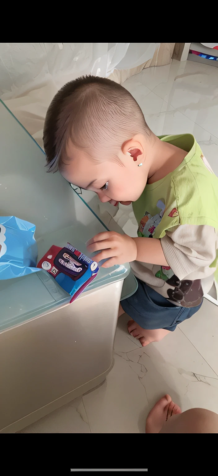 there is a young child that is playing with a toy, eating mars bar candy, having a snack, kid, , kiddy big breasts, Eating, jinyiwei, depiction, children playing with pogs, chocolate, toddlers, Avareza, Gamine, Good morning, high high quality, surprise, photoshoot, plastic, Children, delicacy, Myself, Hidden --auto