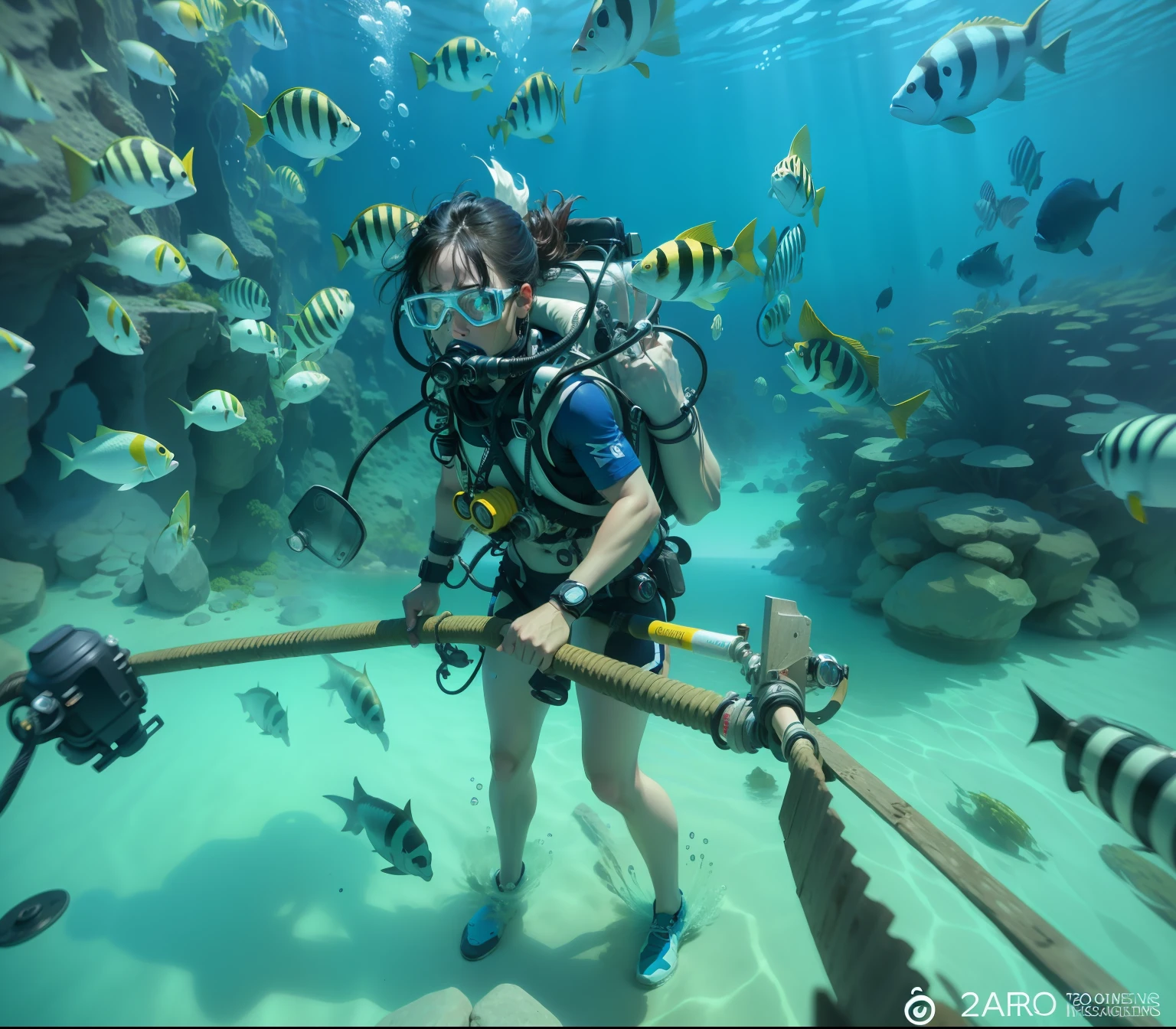 Dive pictures to show your face --auto