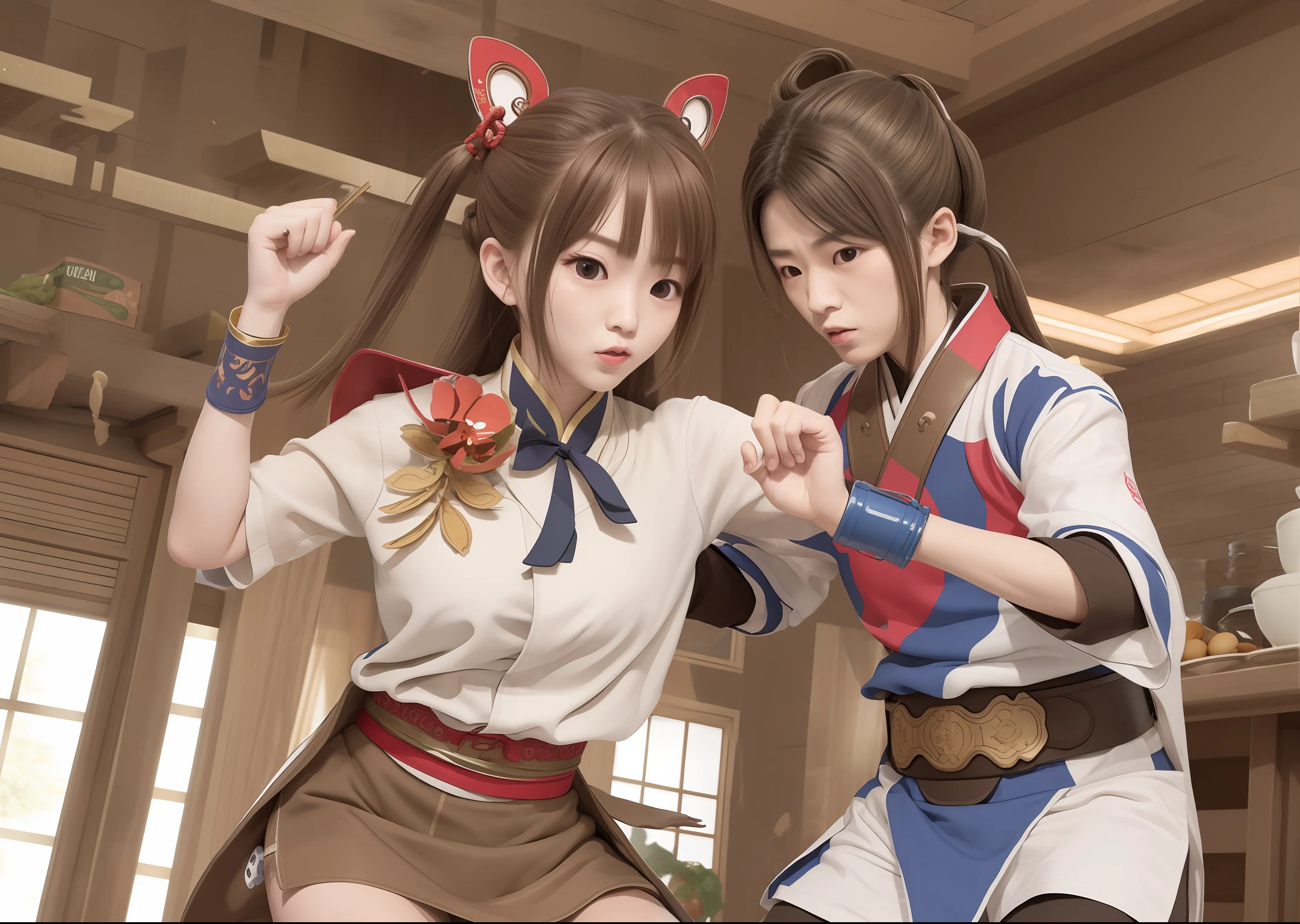 Genshin Walnut fights with Gongzi