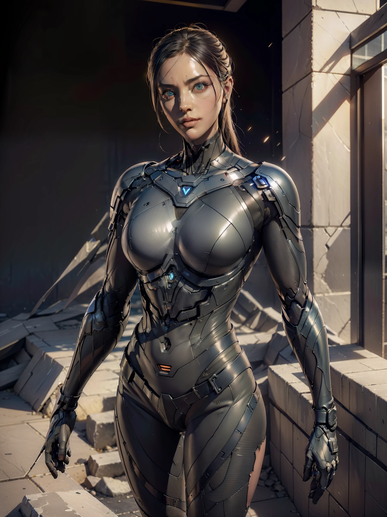 ((Best quality)), ((masterpiece)), (detailed:1.4), 3D, an image of a beautiful cyberpunk female,HDR (High Dynamic Range),Ray Tracing,NVIDIA RTX,Super-Resolution,Unreal 5,Subsurface scattering,PBR Texturing,Post-processing,Anisotropic Filtering,Depth-of-field,Maximum clarity and sharpness,Multi-layered textures,Albedo and Specular maps,Surface shading,Accurate simulation of light-material interaction,Perfect proportions,Octane Render,Two-tone lighting,Wide aperture,Low ISO,White balance,Rule of thirds,8K RAW,