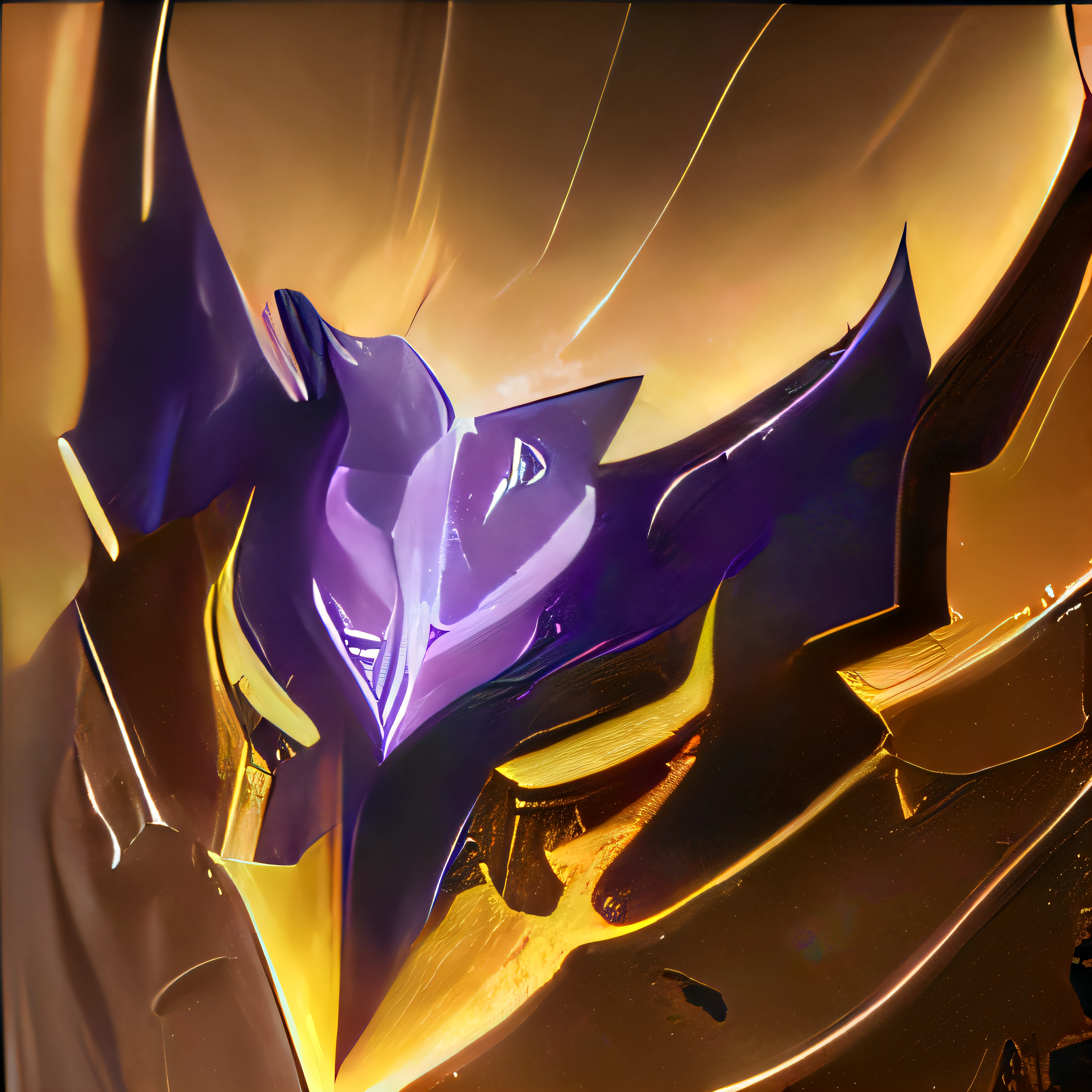 8K,Real materials,HD detail textures,Close up of purple and blue background,The head is shiny, epic legends game icon, Avatar image, purple glowing core in armor, Aurelion Sol, league of legends arcane, darkness aura, character icon, shinning armor, leblanc, astri lohne, discord profile picture, arcane art style, arcane league of legends, The sword, Protoss --auto