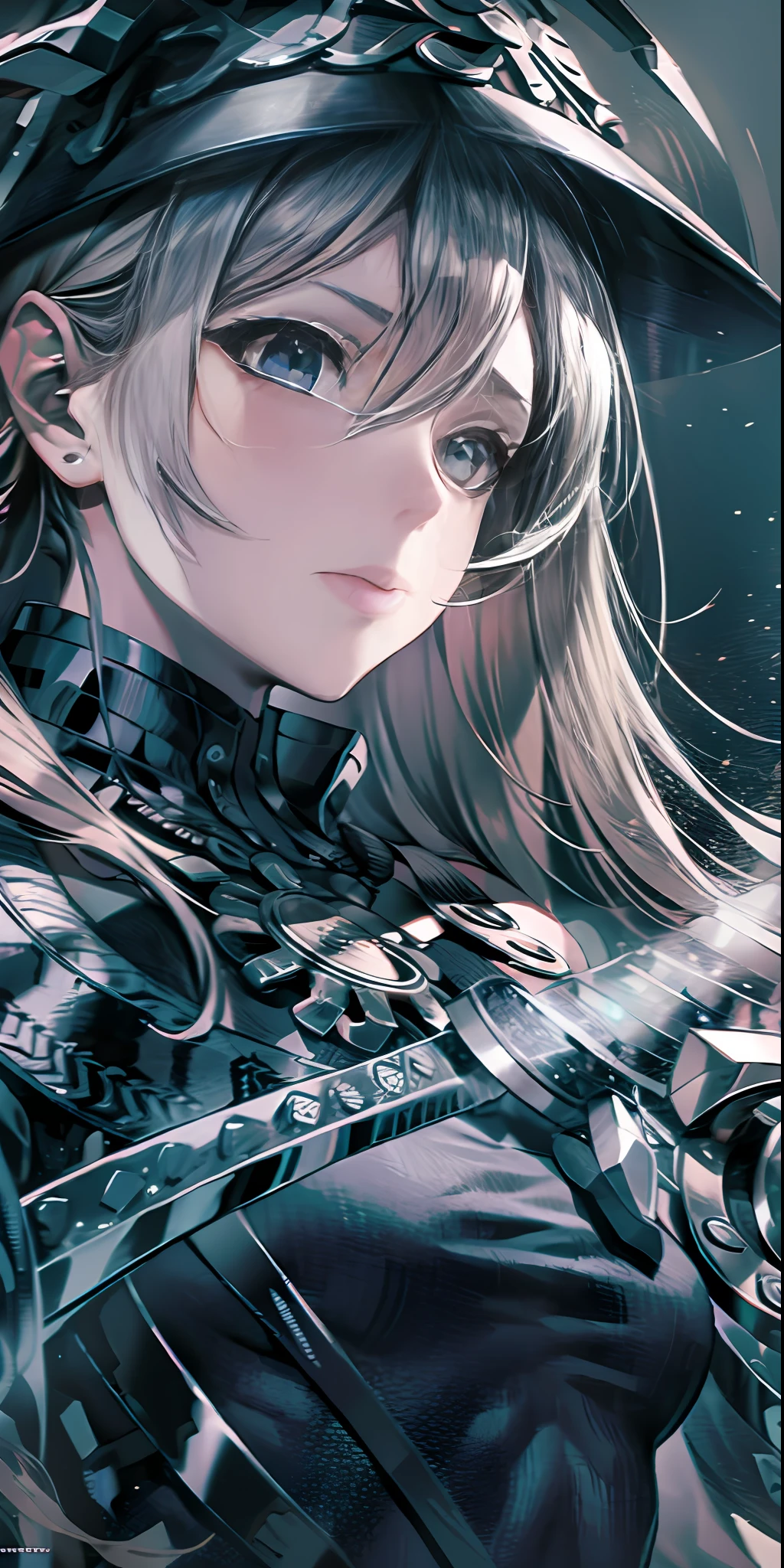 (extremely detailed 8k wallpaper), a medium shot photo of a fearful necromancer, intricate, high detail, dramatic