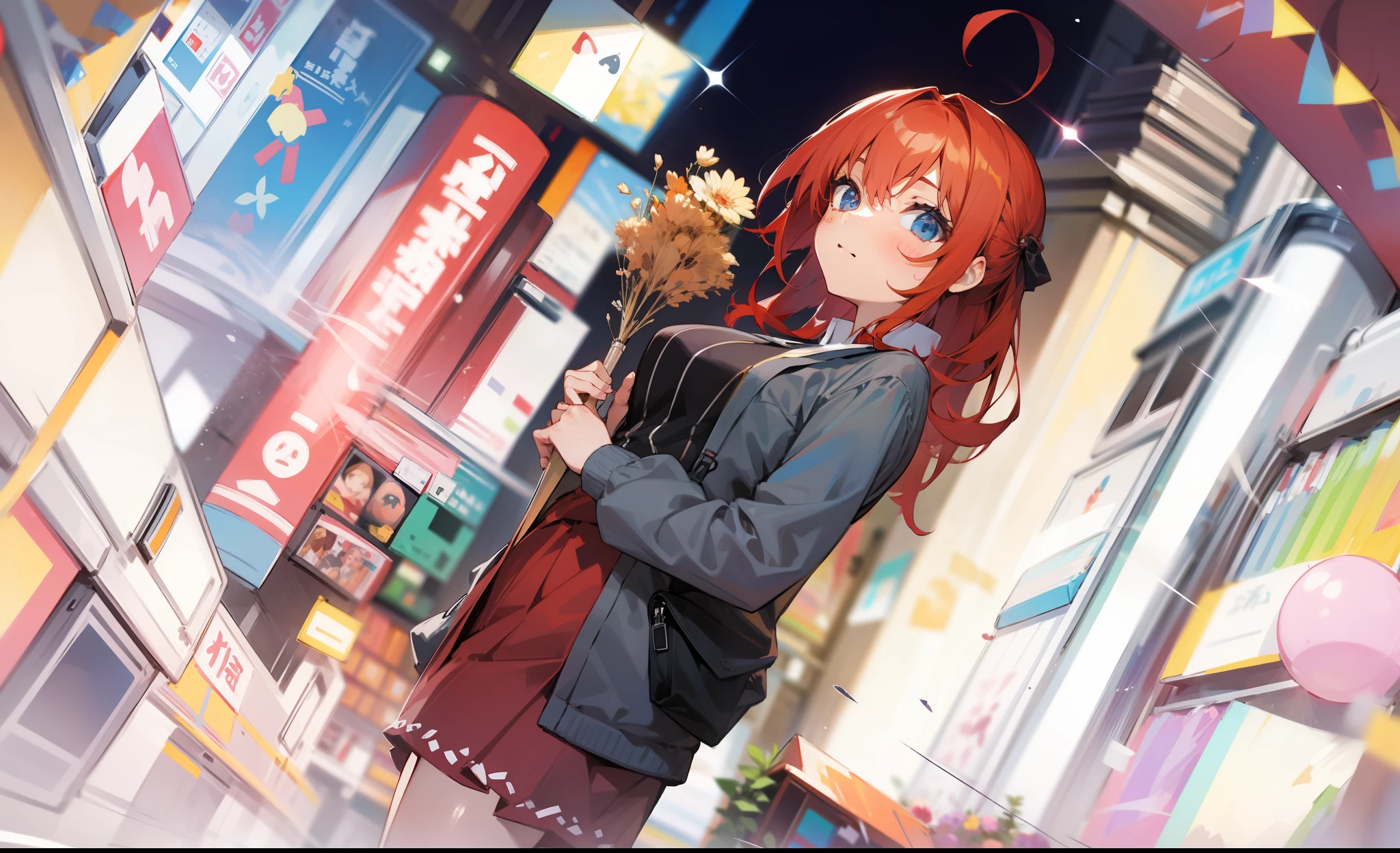 Red-haired girl