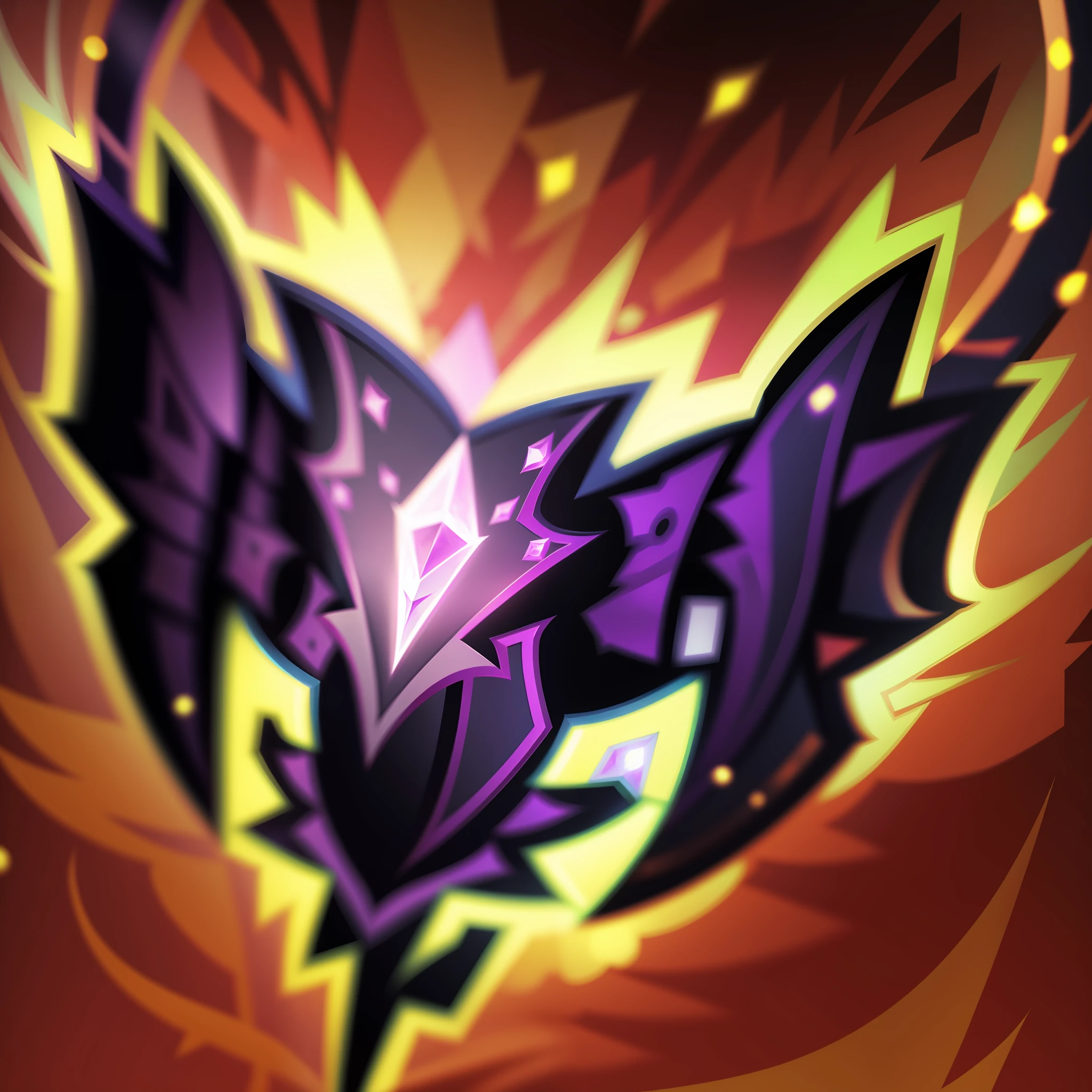 8K,Real materials,HD detail textures,,Close-up of purple and black flowers,yellow backdrop, heavy jpeg artifact blurry, league of legends inventory item, heartstone original art style, style of league of legends, leblanc, league of legends arcane, league of legends champion, insane quality, ability image, painted in the style arcane, arcane art style, from league of legends