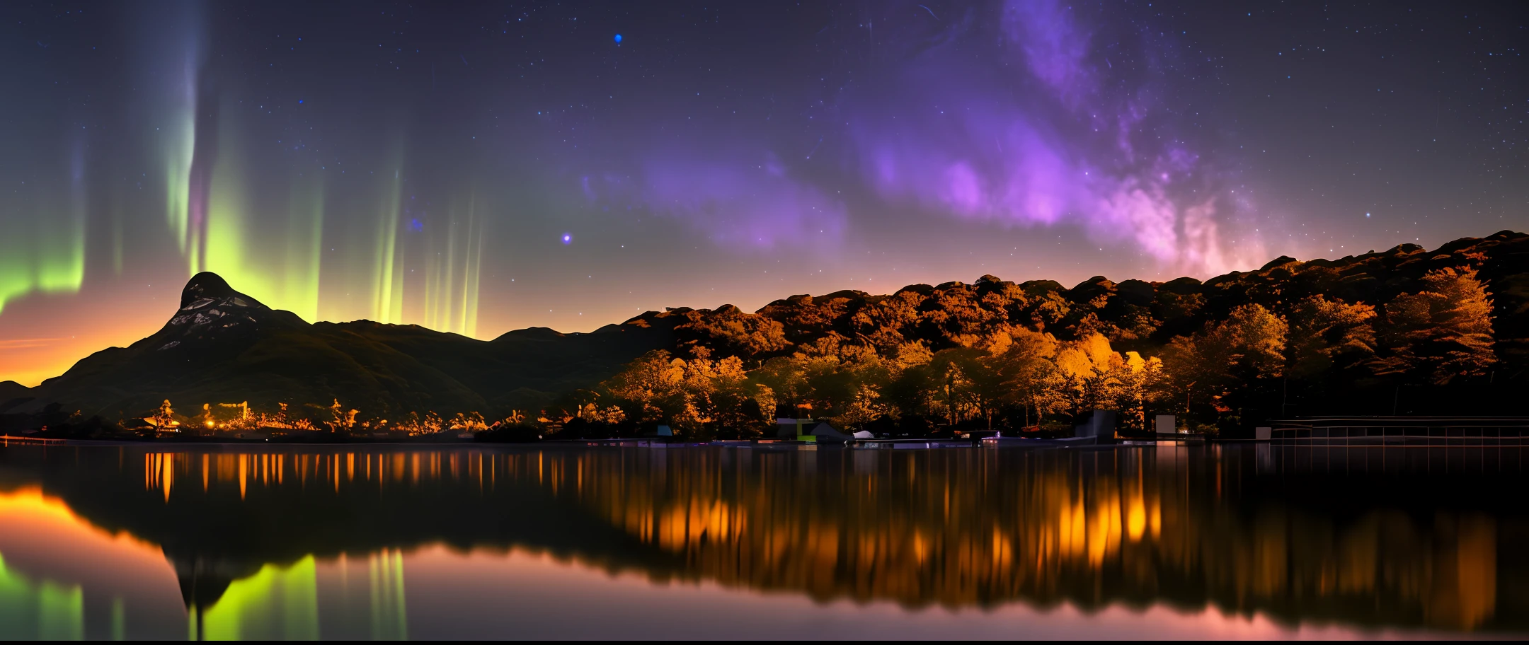 Genting Starry Sky Mirror Lake 4K