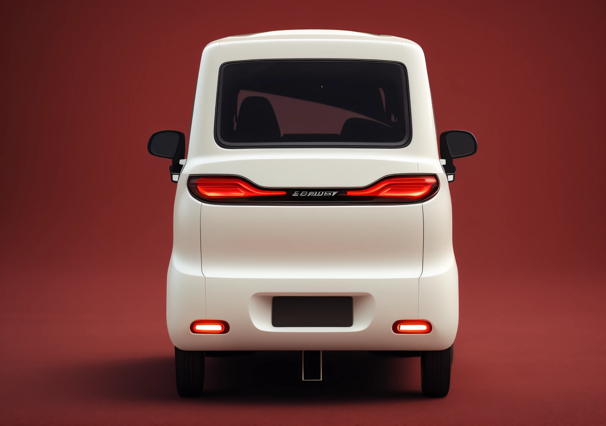 White car close-up on red background, KAMA Russian electric car, futuristic product car shot, cute futuristic vehicle, vehicle design trends, zen concept, new car, smart ,,,,, concept car, it has red and black paint, concept, car concept, sand creek, front perspective, masterpiece, best quality t, extremely beautiful reflection, best reflection, (very detailed CG unity 8K wallpaper) (best quality t) (best illustration) (best hue), octane rendering, ray tracing, ultra-fine detail, vertical symmetry, (cyborg:1.1), ([tail | detailed wire]:1.3), (complex detail), hdr, (hyperdetailed: 1.2), cinema lens, vignette, centered, (cyborg:1.1), ([tail | detailed wire]:1.3), (complex detail), hdr, (complex detail, hyperdetailed: 1.2), cinematic lens, vignette, centered, ,