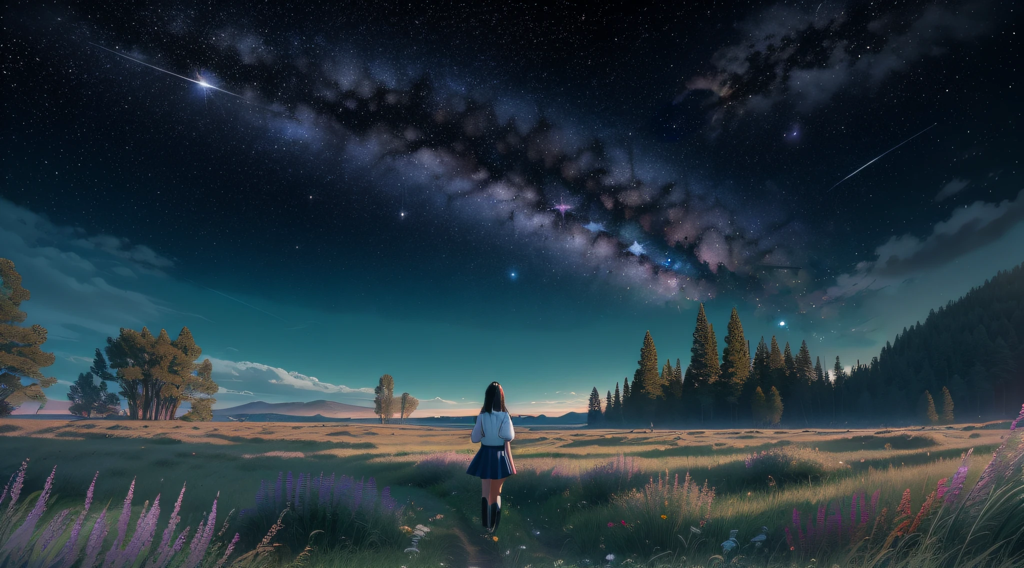 intergalactic、Match the background