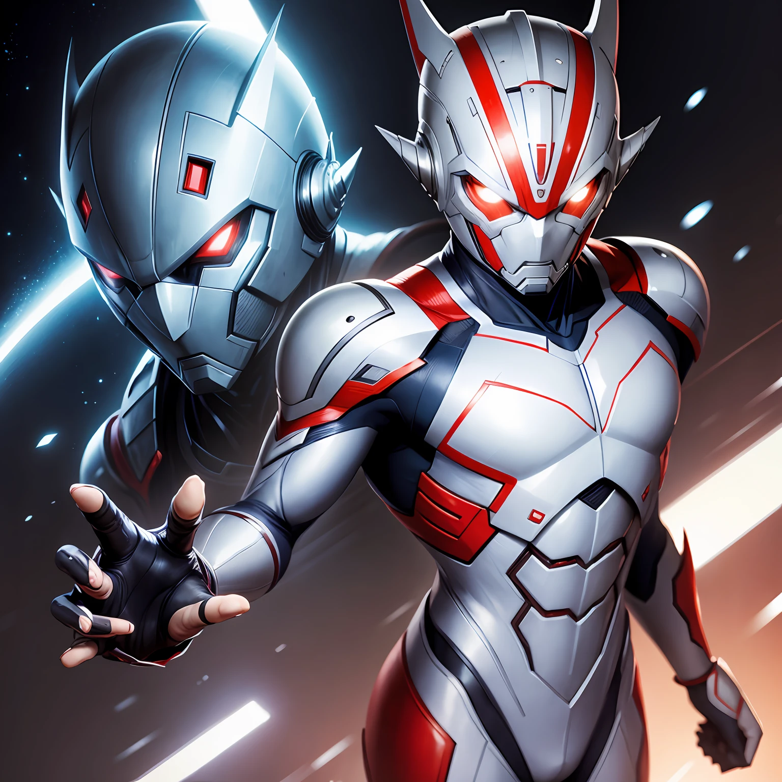 Ultraman wears a suit --auto