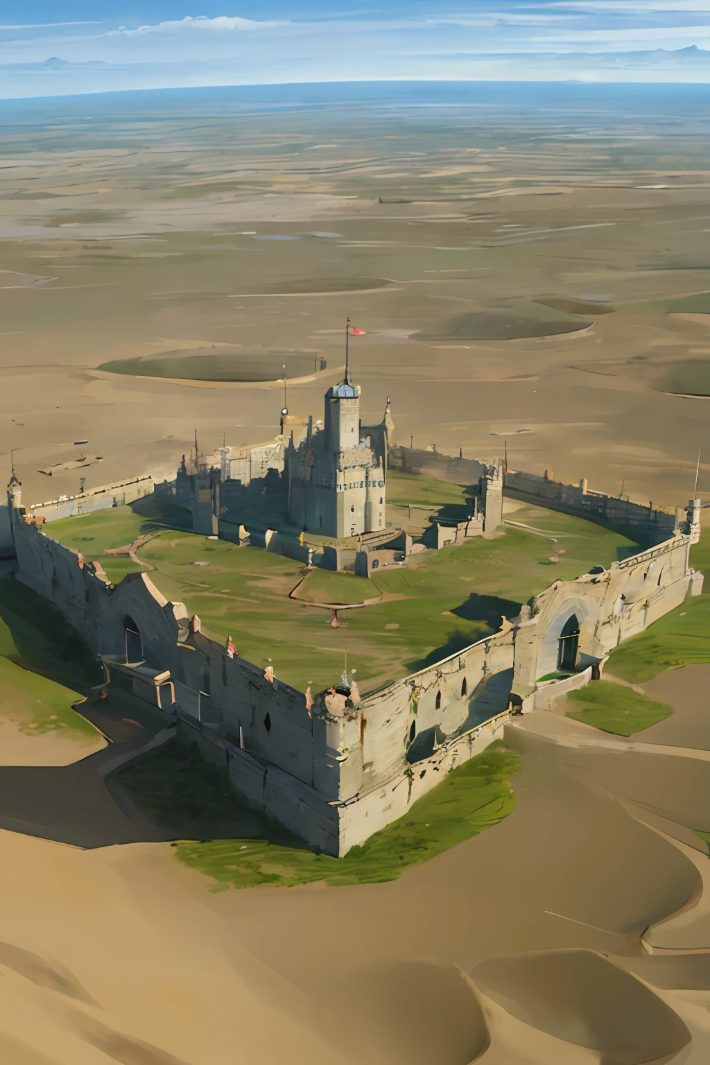 Crie um mapa medieval