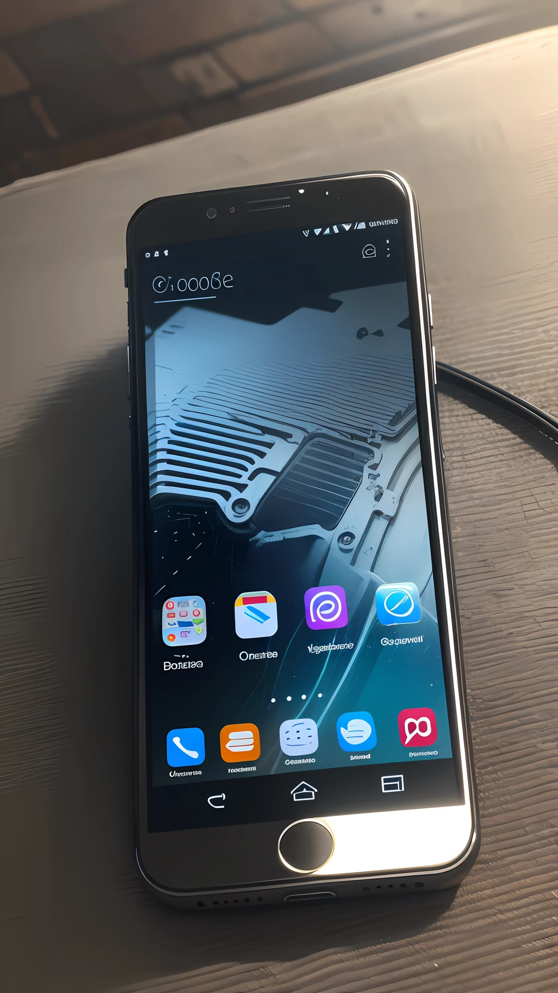 The internal mechanical structure of the mobile phone, full screen display on the front, full frame, --auto --s2