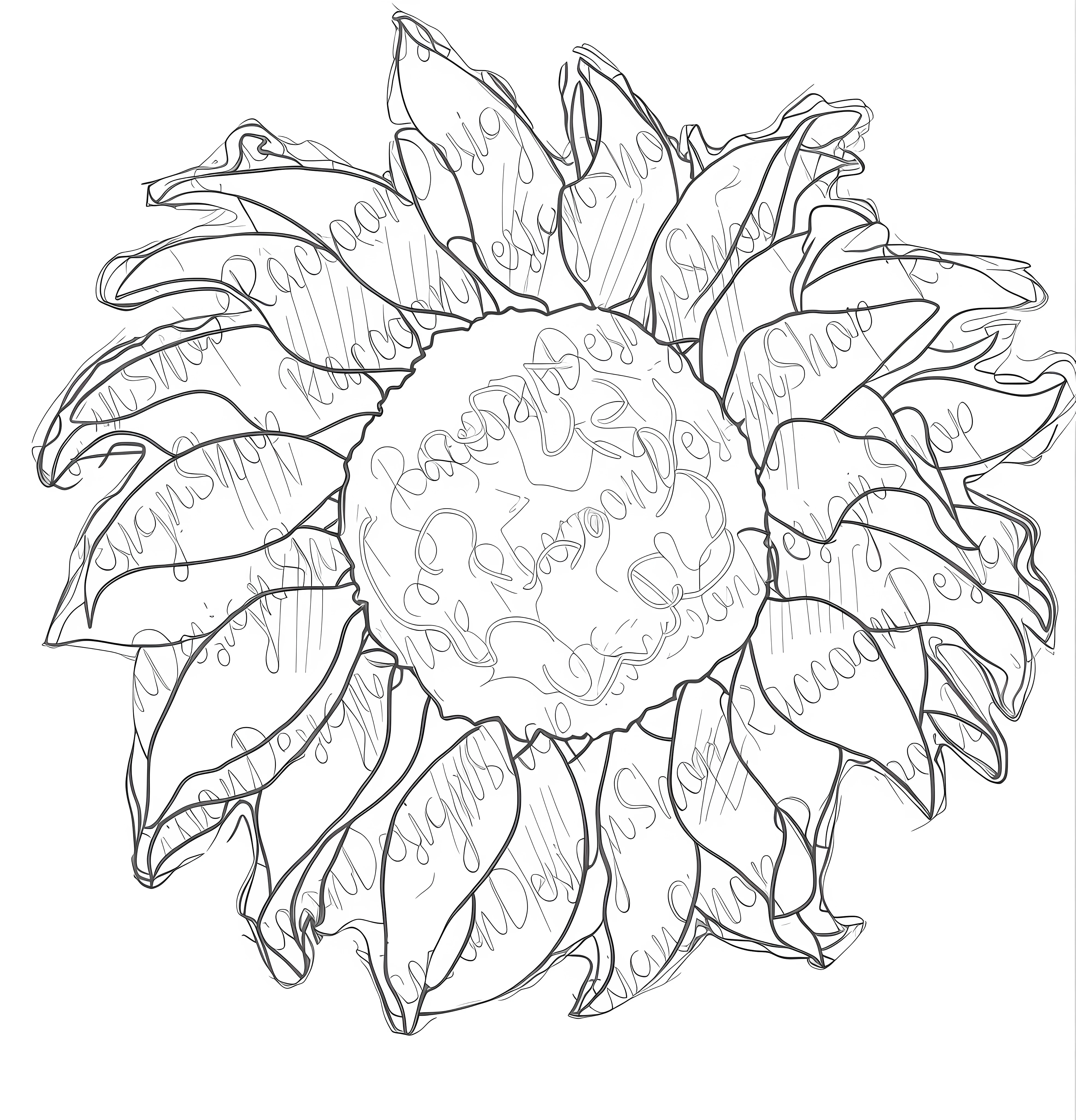 himawari,Line drawings