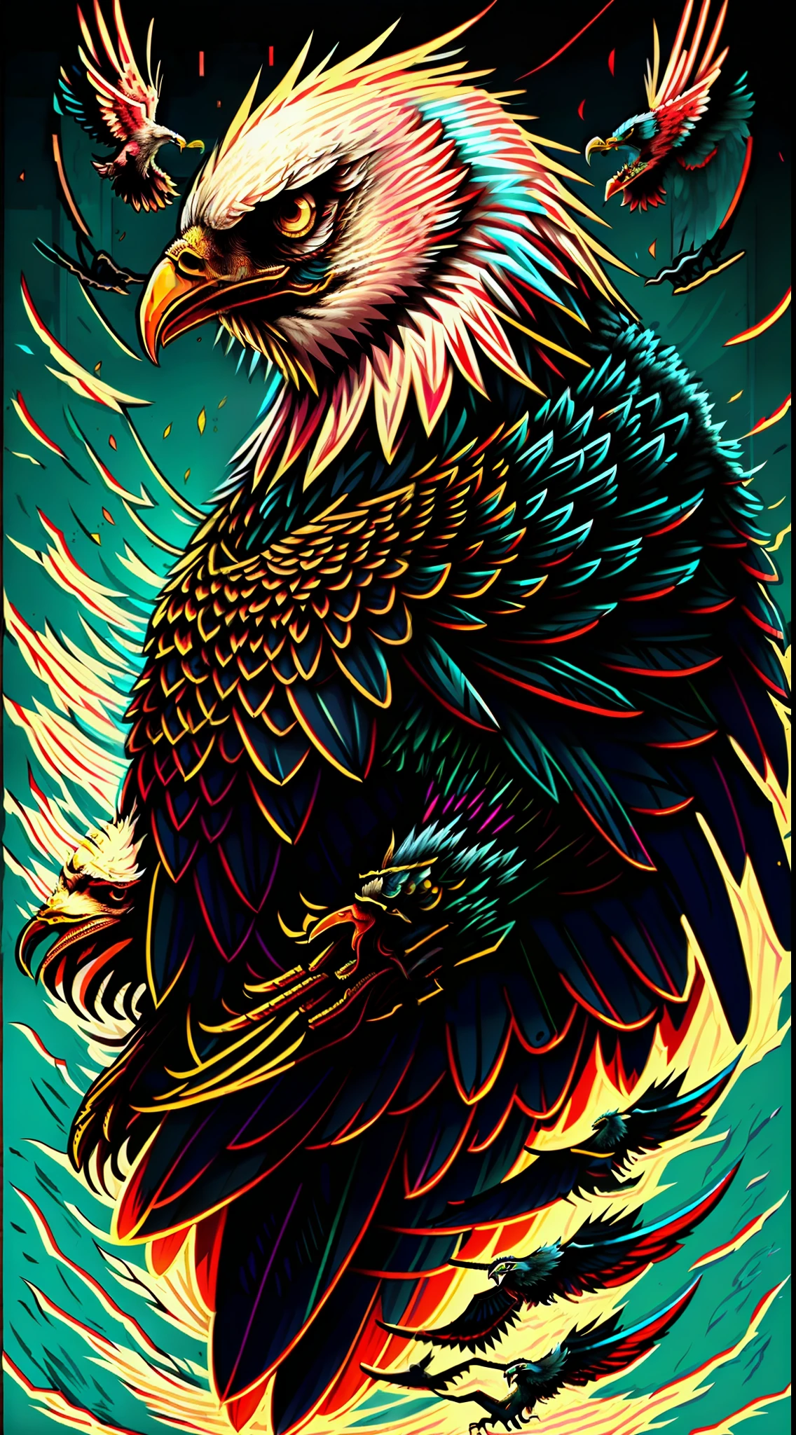 angry eagle, DMMID Style