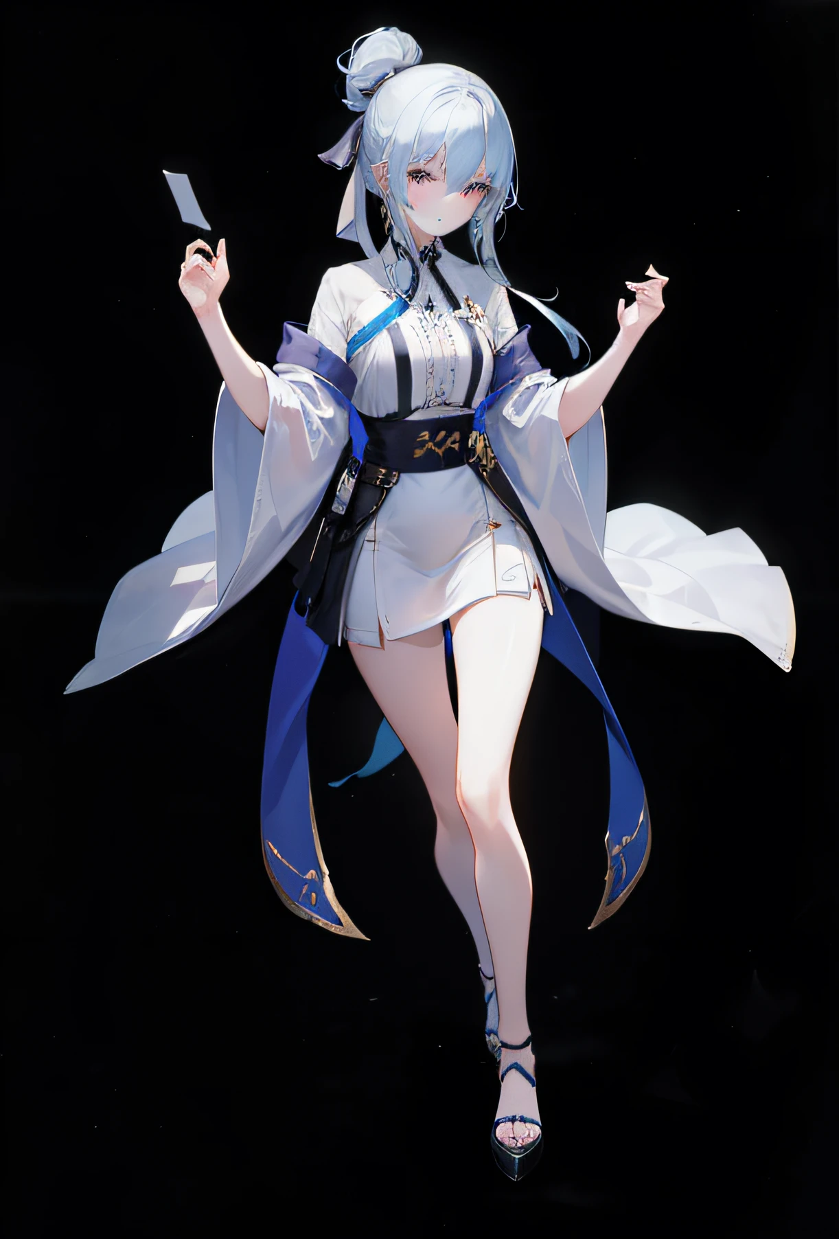 Refine light and shadow,The character's demeanor and movements remain unchanged