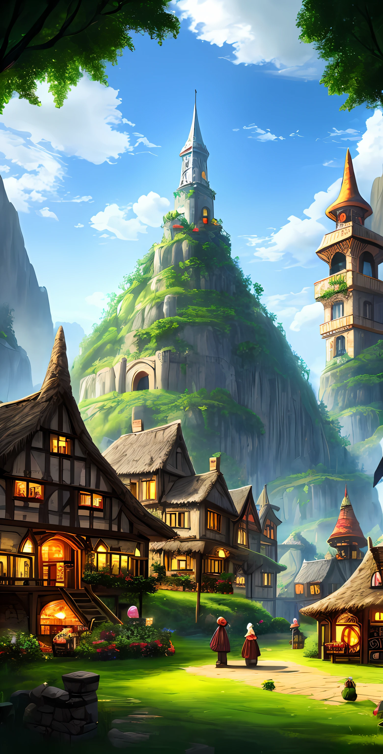 Revel in a fantasy village