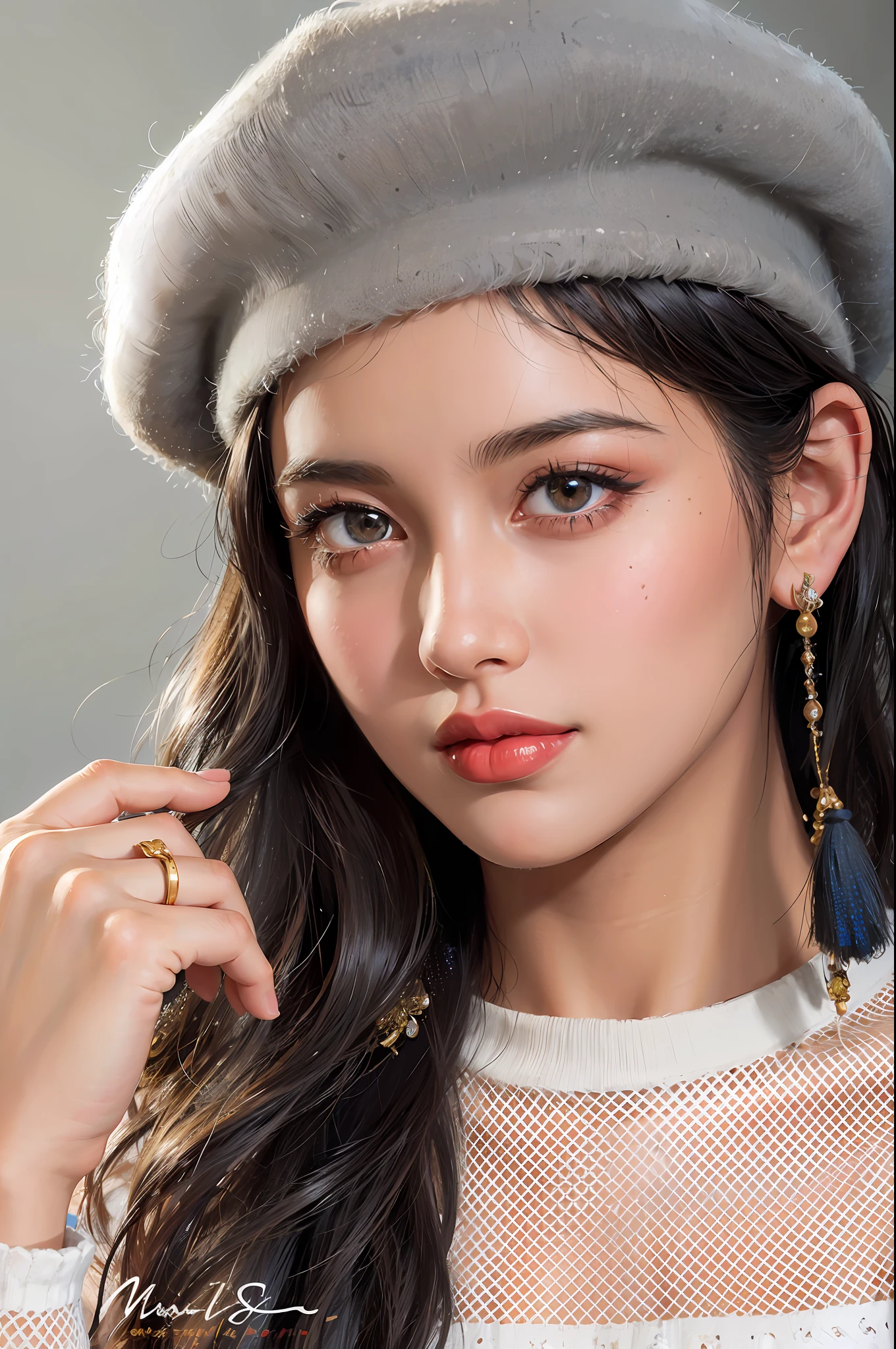 (masterpiece:1.3), (8k, photorealistic, RAW photo, best quality: 1.4), (1girl), beautiful marilyn Monroe , Close up face, (realistic face), (black hair, short hair:1.3), beautiful hairstyle, realistic eyes, beautiful detailed eyes, (realistic skin), beautiful skin, (sweater), absurdres, attractive, ultra high res, ultra realistic, highly detailed, golden ratio