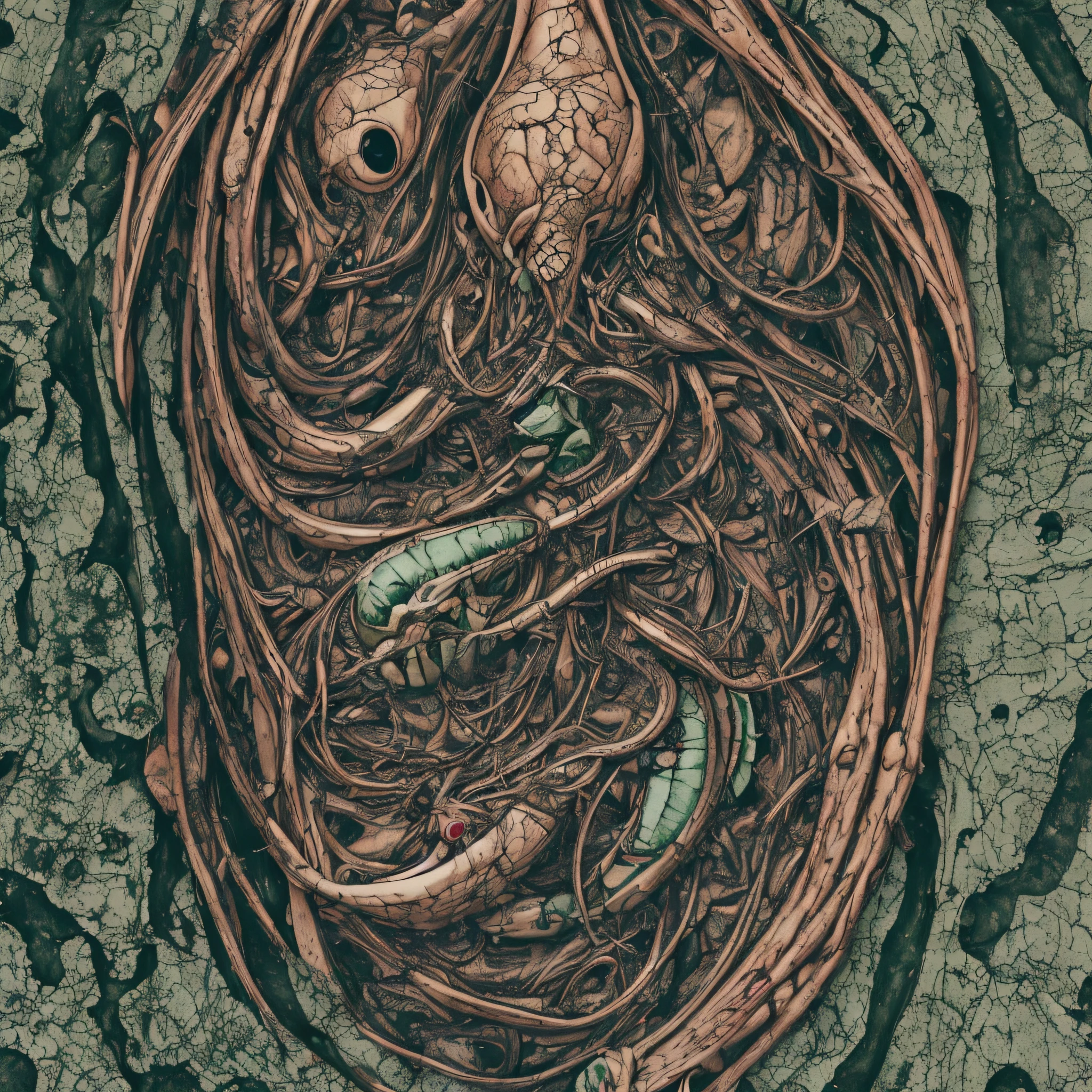 deformity,tumor,MuCoi,Pus blood,Xenomorph,hybridization,stitched,piece together,whair,internal organs,digestion,a puncture,ectropion,mutilated,tentaculata,bugger,wings,SPAWN,Fragmentation,Cthulhu,The brain