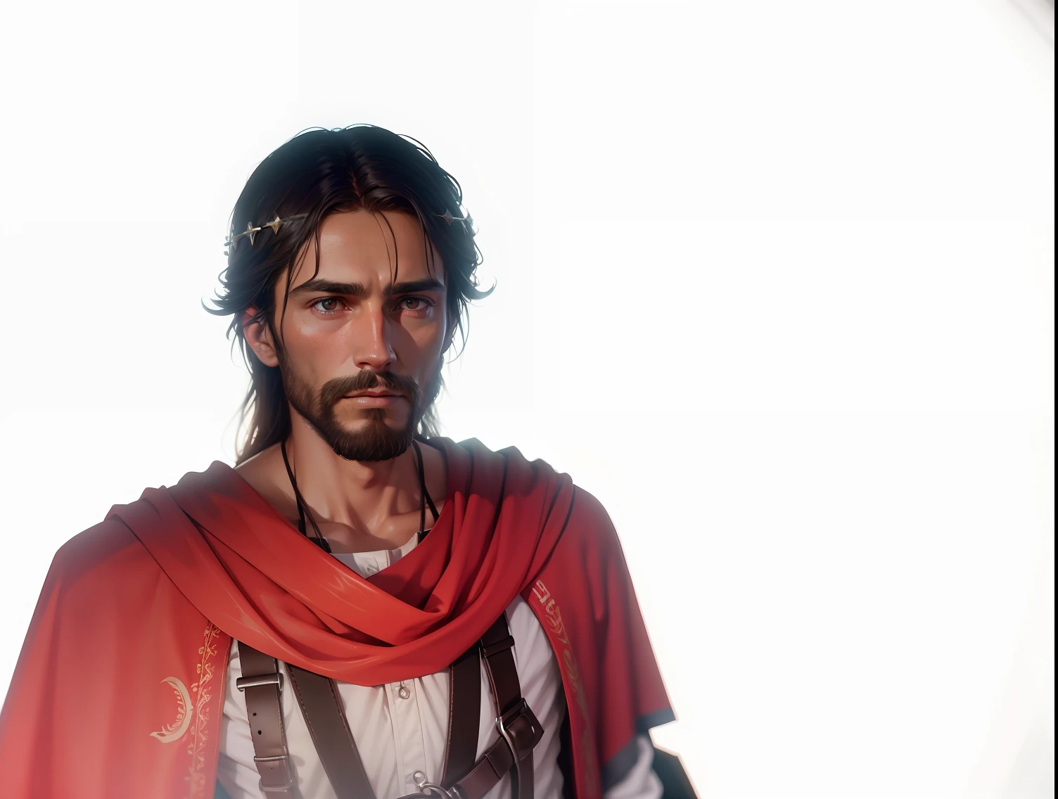 Jesus Christ, Jesus Christ of Nazareth. High detail, social realism, surrealism, depth of field, cinematic lighting, chromatic aberration, blurry, reflection light, ray tracing, JPEG artifacts, shadow, super detail, high detail, high quality, best quality, 16k --auto --s2