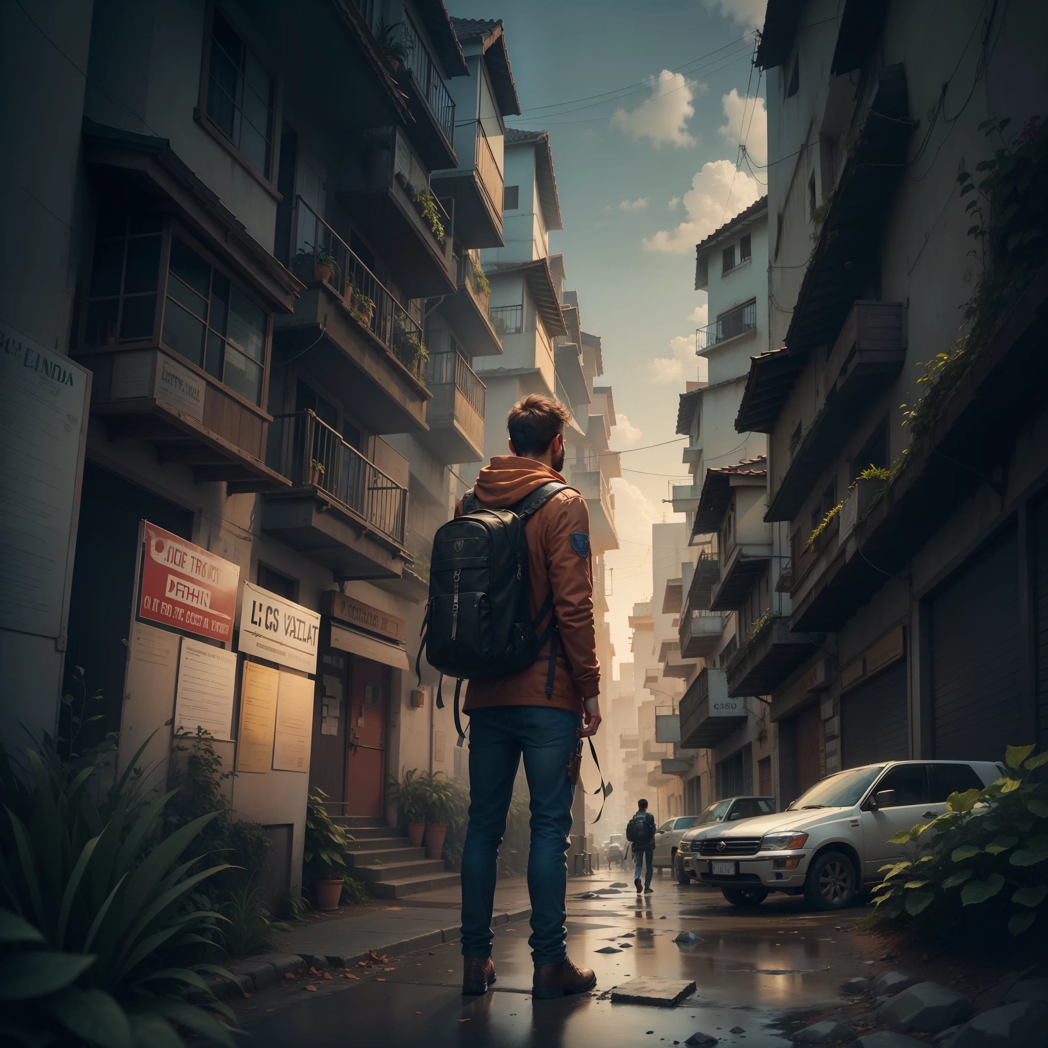 escreva sobre uma aventura emocionante em uma cidade desconhecida