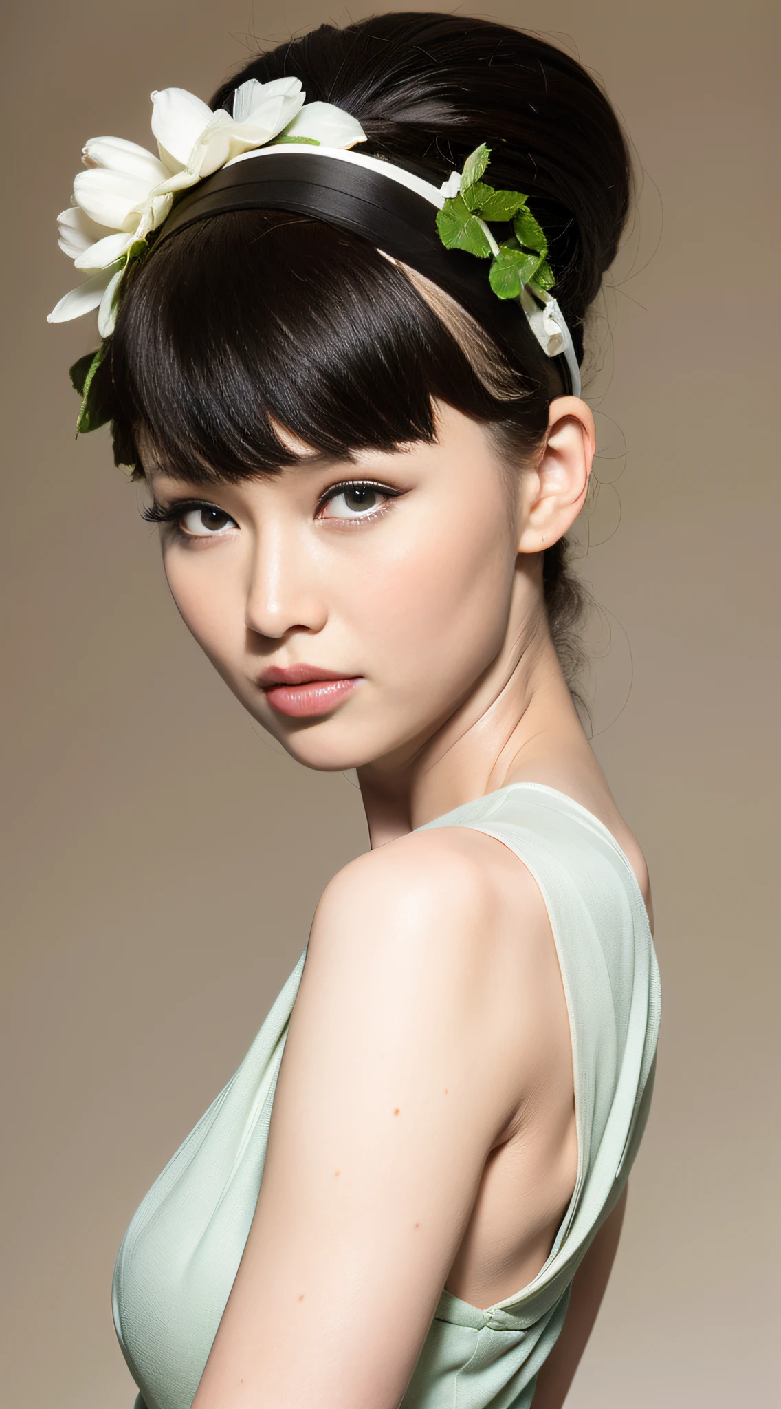 High quality, masterpiece, masterpiece, exquisite facial features, delicate hair, delicate eyes, delicate colored hair, 4K picture quality, brilliant light and shadow, Tyndall effect, halo, messy hair, youthful state, gorgeous scene, exquisite clothes, chains, feathers, big eyes of ancient Chinese beauty very detailed, digital painting, artstation, concept art, clear focus, illustration, (full body 2.0), greg rutkowski and alphonse mucha and victo ngai of art
