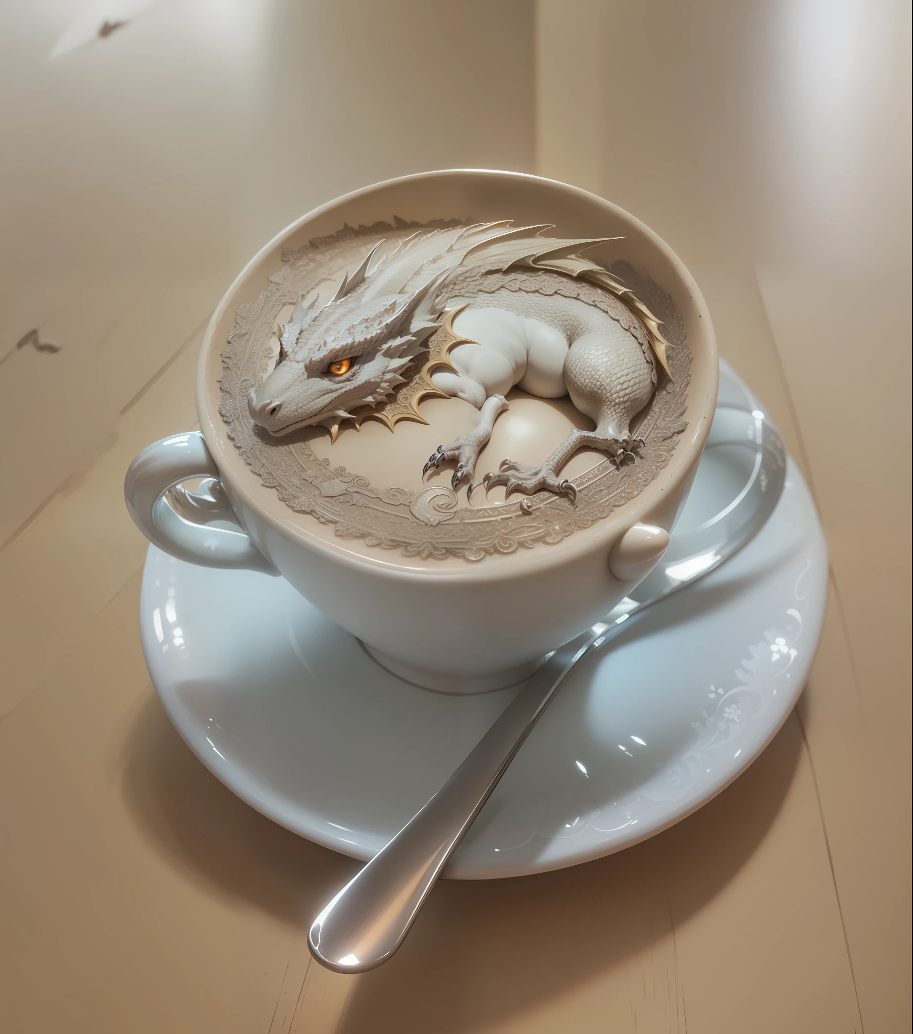 Fantasy dragon, intricate details, high detailed
