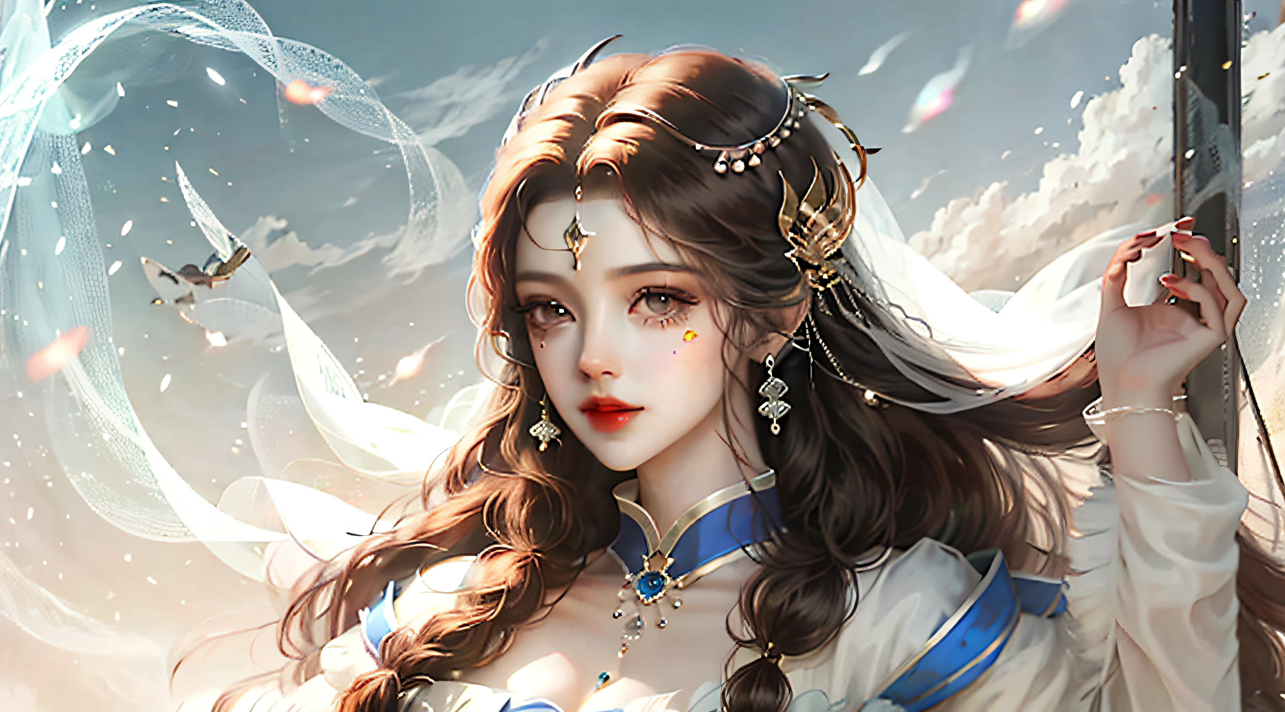 Cute wind royal sister