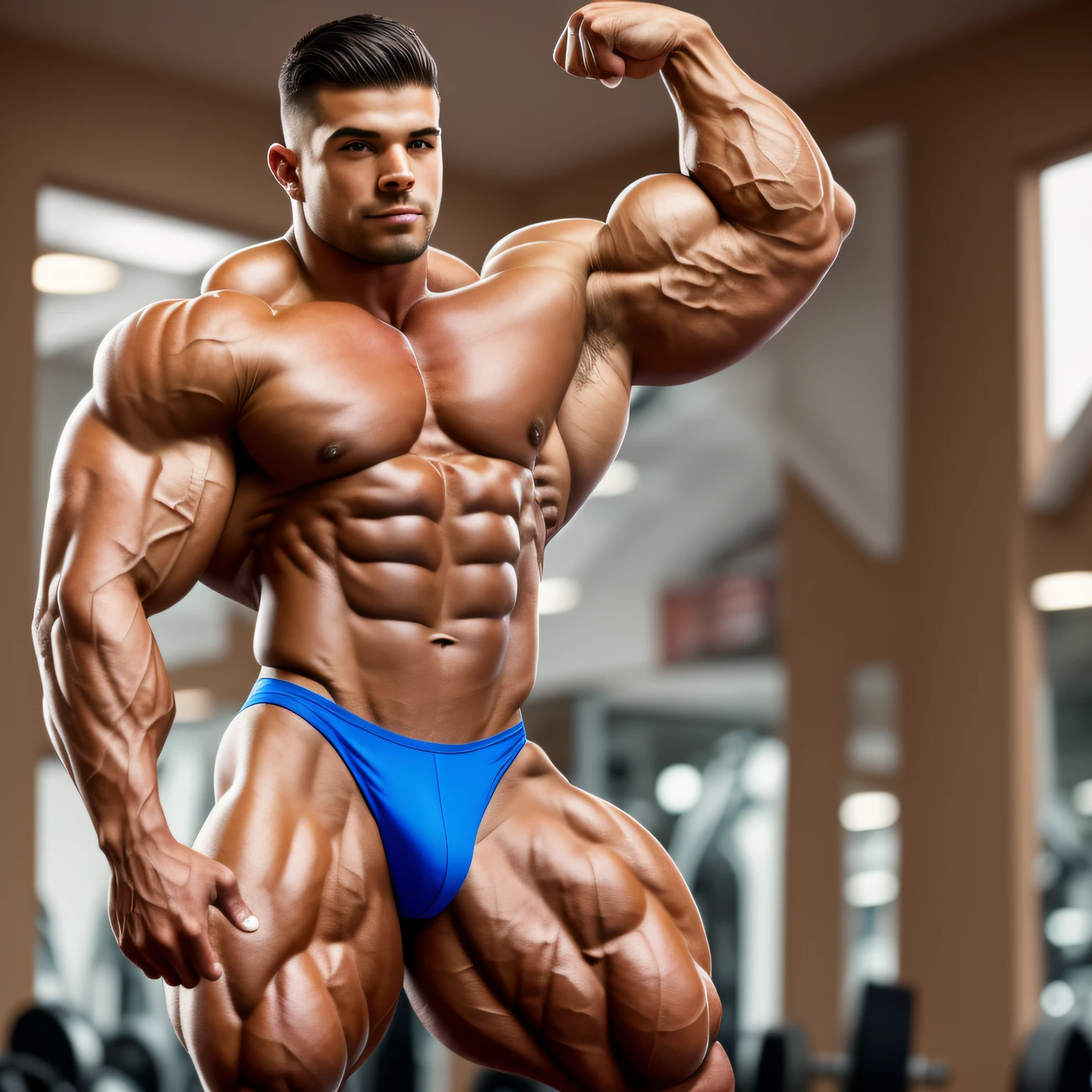 18 year old, super buff and cool, frat bro, boy bodybuilder, steroid physique, confidently flaunts his (bodybuilding-inspired attire :1.4)with charm and style he soaks up the sun at a tudor revival fraternity house, upper body, (body-sculpted by gods:1.3) , (very tan:0.8+bronzed skin) , digital art inspired by Randy Vargas, zbrush central contest winner, flawless anatomy, (simple, one color seemless posing thong, with no waistband:1.2), real light reflections, perfect contrast of highlight and shadow to display his physique