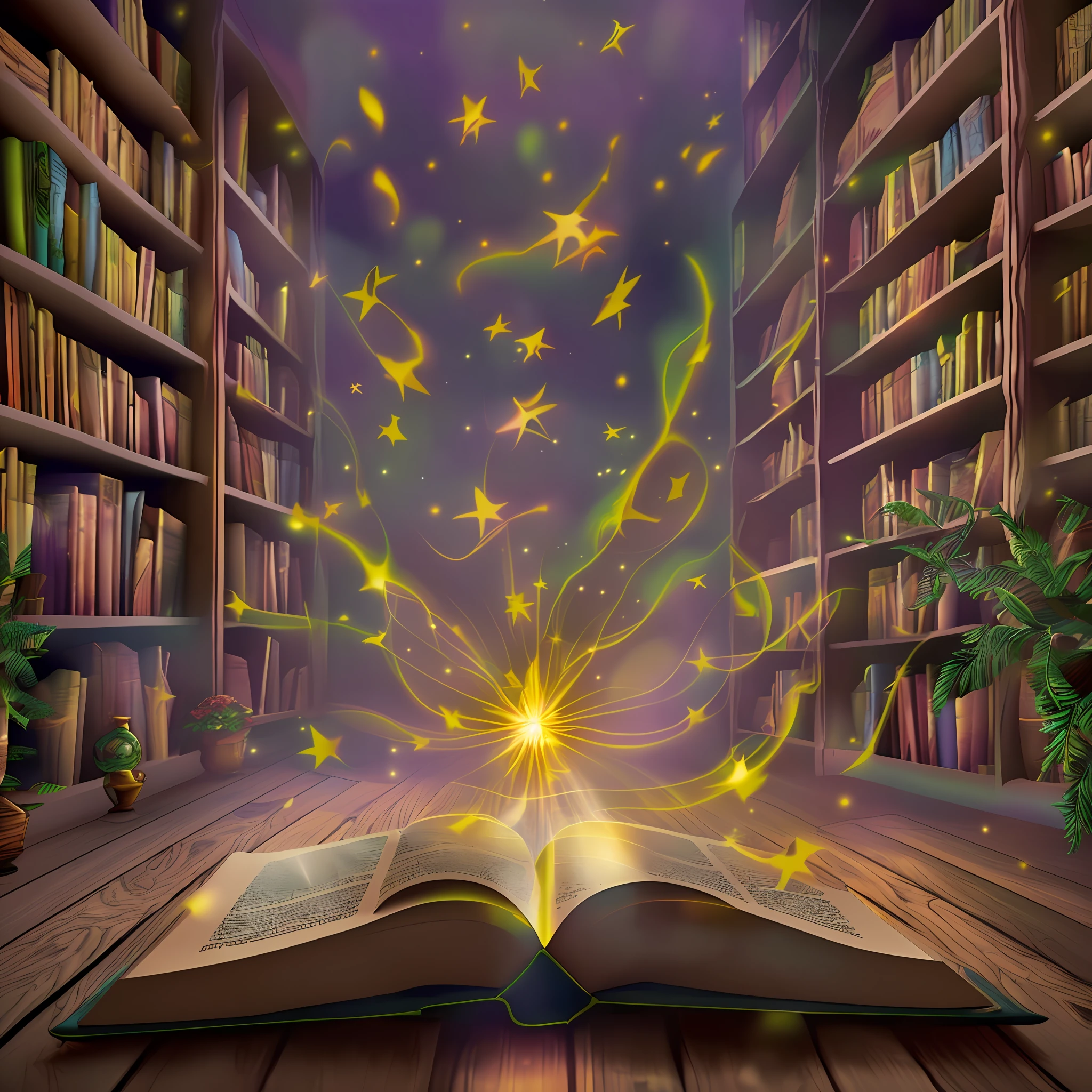 "(imagen sin fondo PNG) + (Libro abierto mirando hacia arriba) + (luz o resplandor brillante emanando del libro) + (La palabra XP UP flotando sobre el libro)"