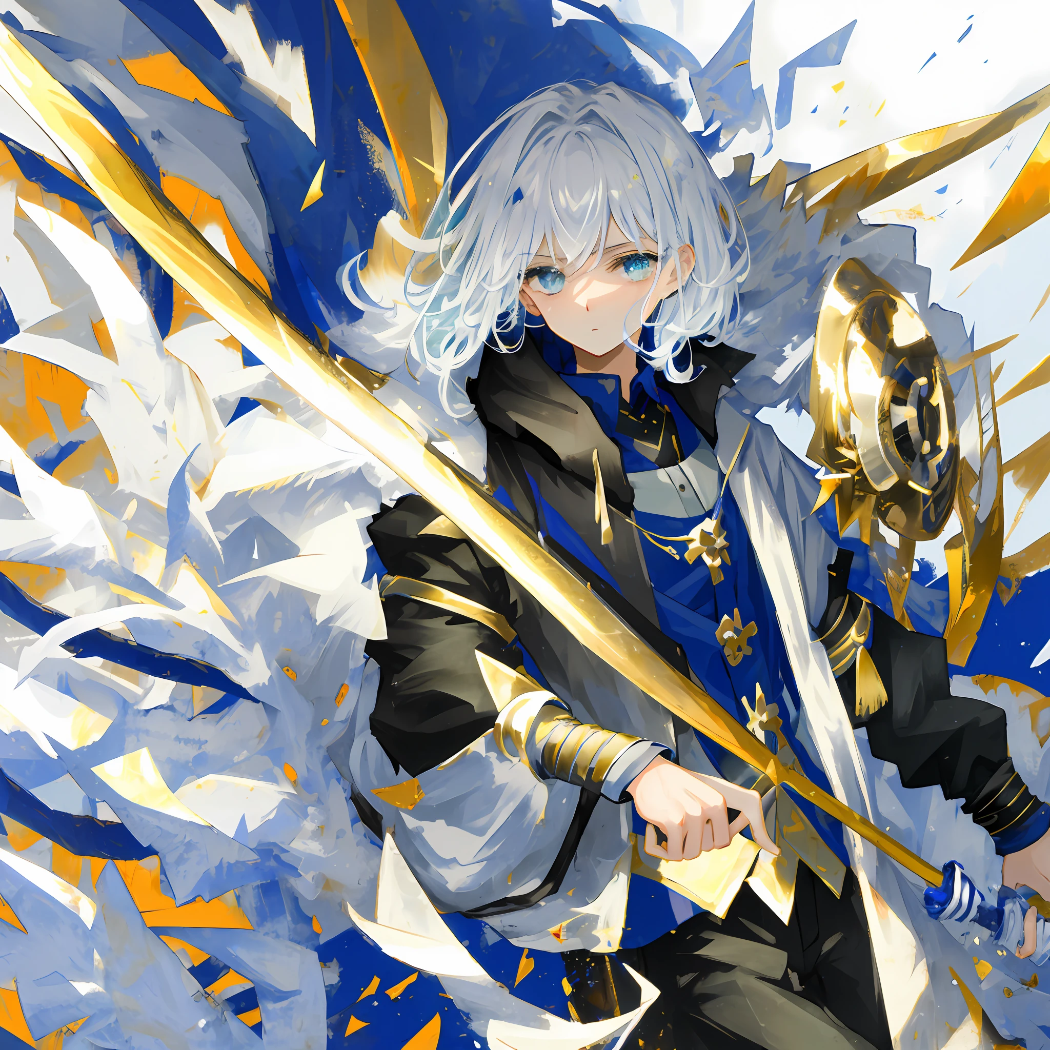 Swordsman White-haired Wanderer Excellent
