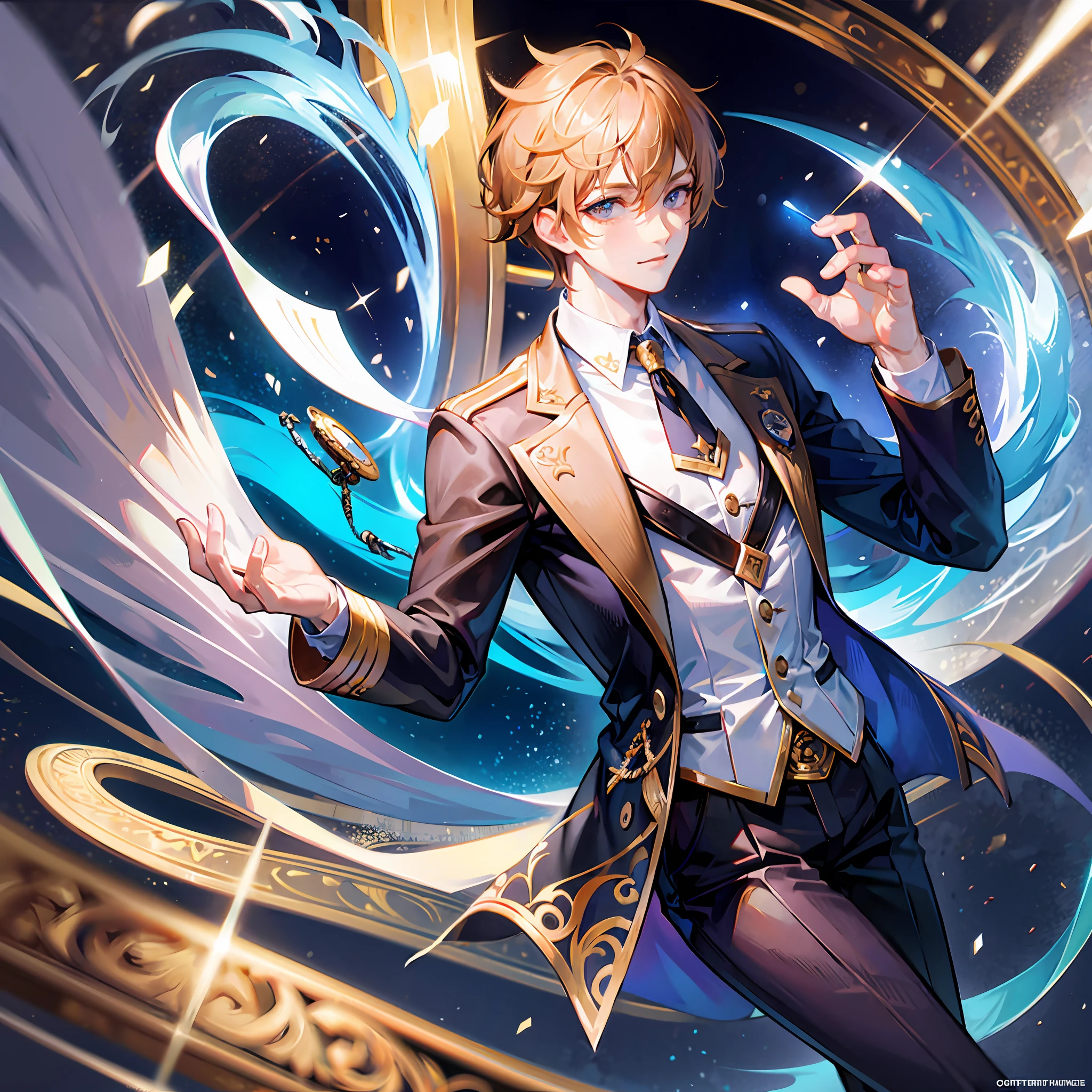 masterpiece, 1boy, handsome, ultra-high quality