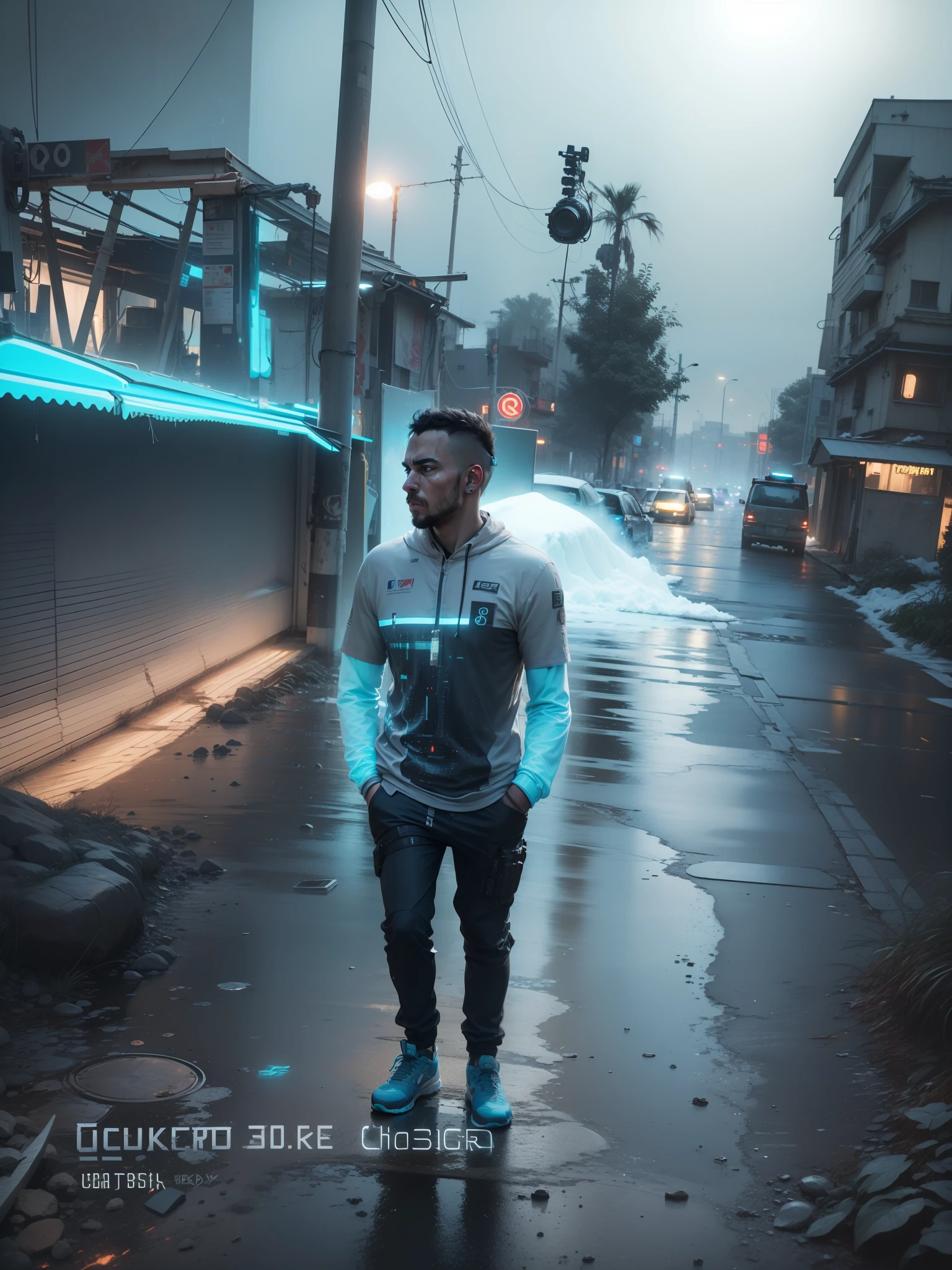 Change background cyberpunk, 8k ultra realistic, futurestic technology, hyper realistic