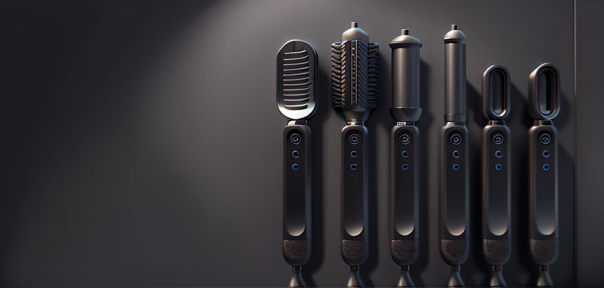 Products placed on the table,Black stone table,simplebackground,Delete complex objects ,Chiaroscuro, hyper HD, 8K, Best quality ,Dark gray grain background ,realisticlying,Foto realism,The background has very rough grain