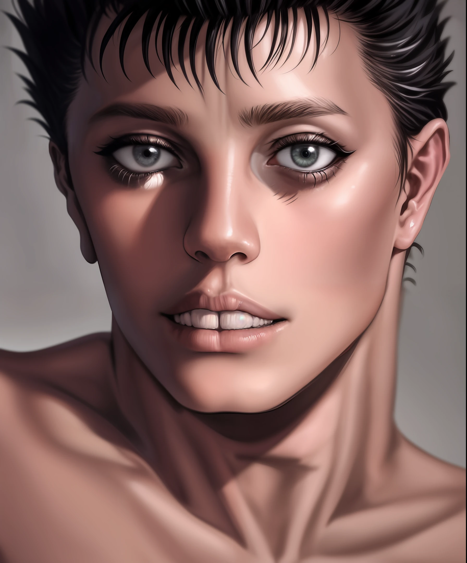 Guts coverd in wounds, hyper realistic, ultra detailed