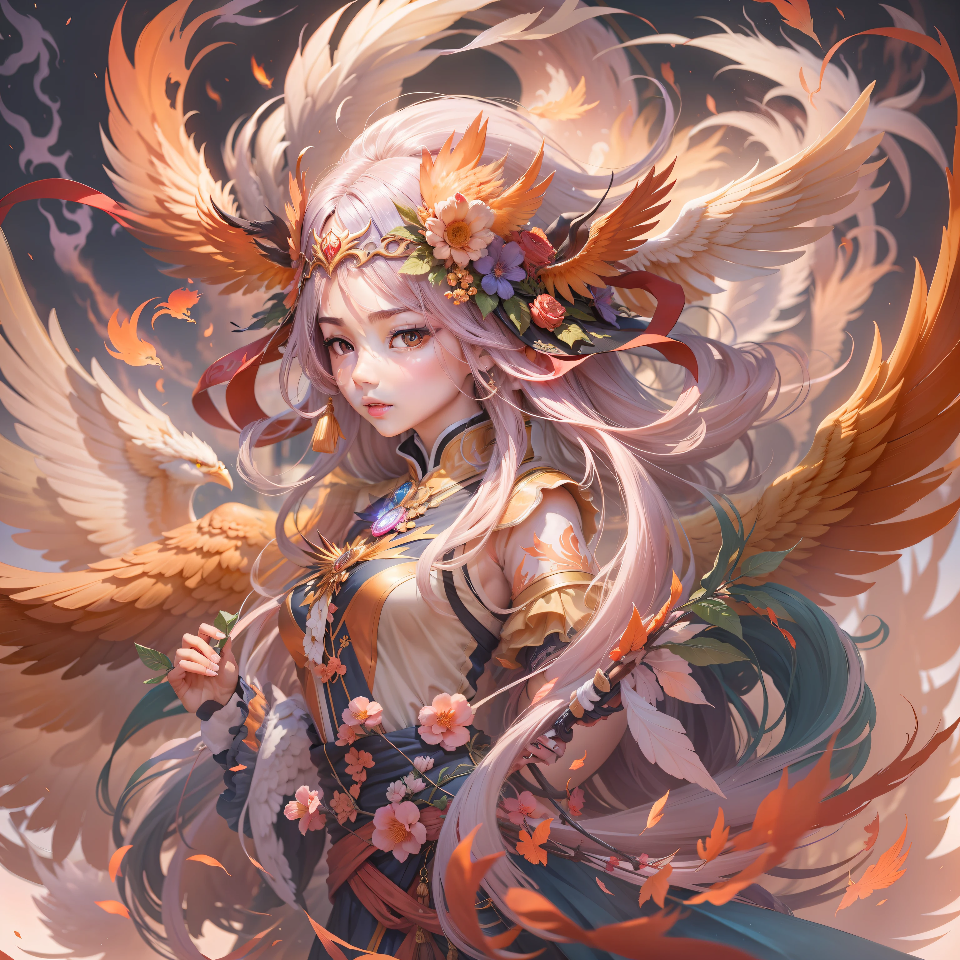 Best quality at best,超高分辨率,A phoenix