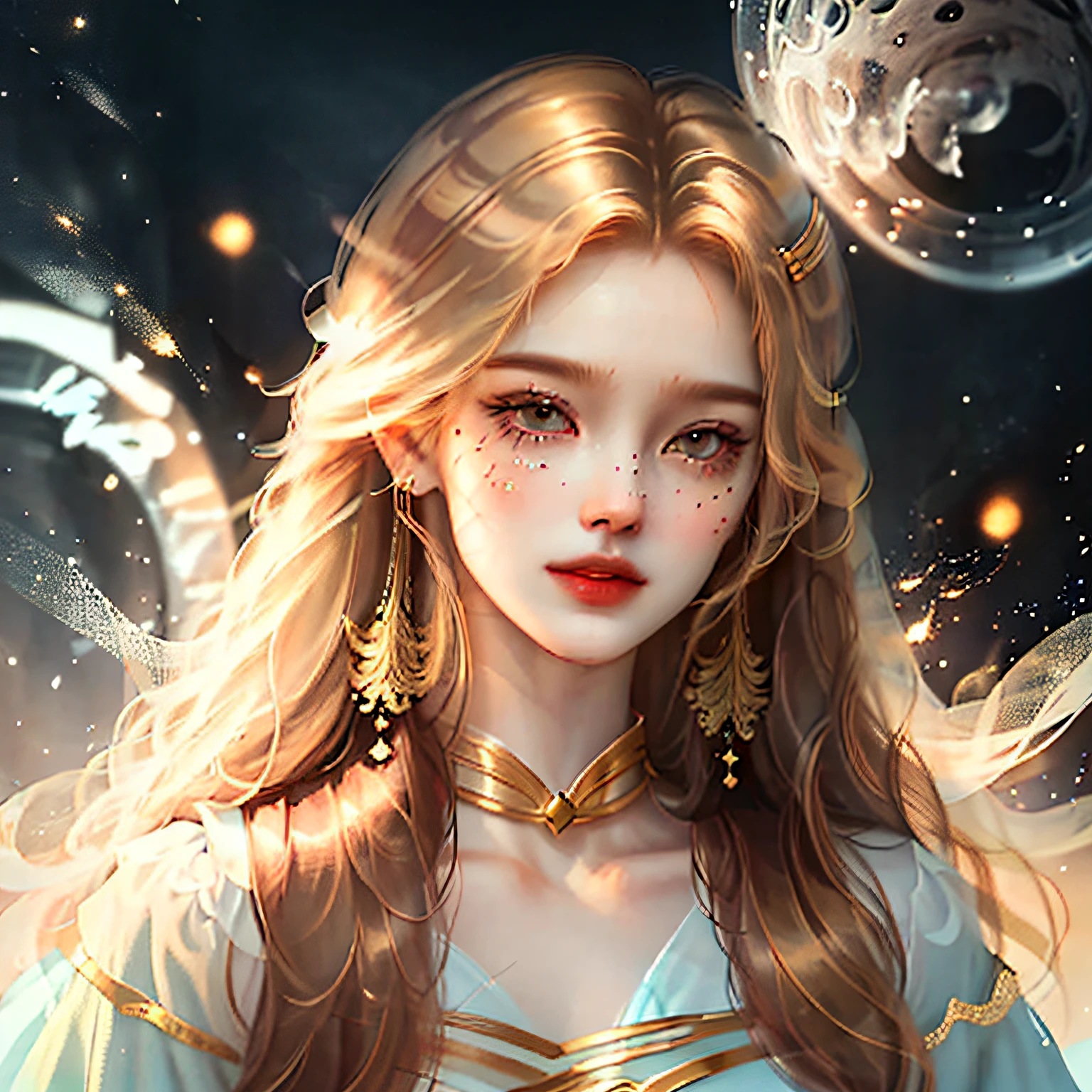 Best quality,super high image quality,highly details,long hair girl,the golden ratio,Delicate facial features,pleatedskirt,largeeyes, --auto