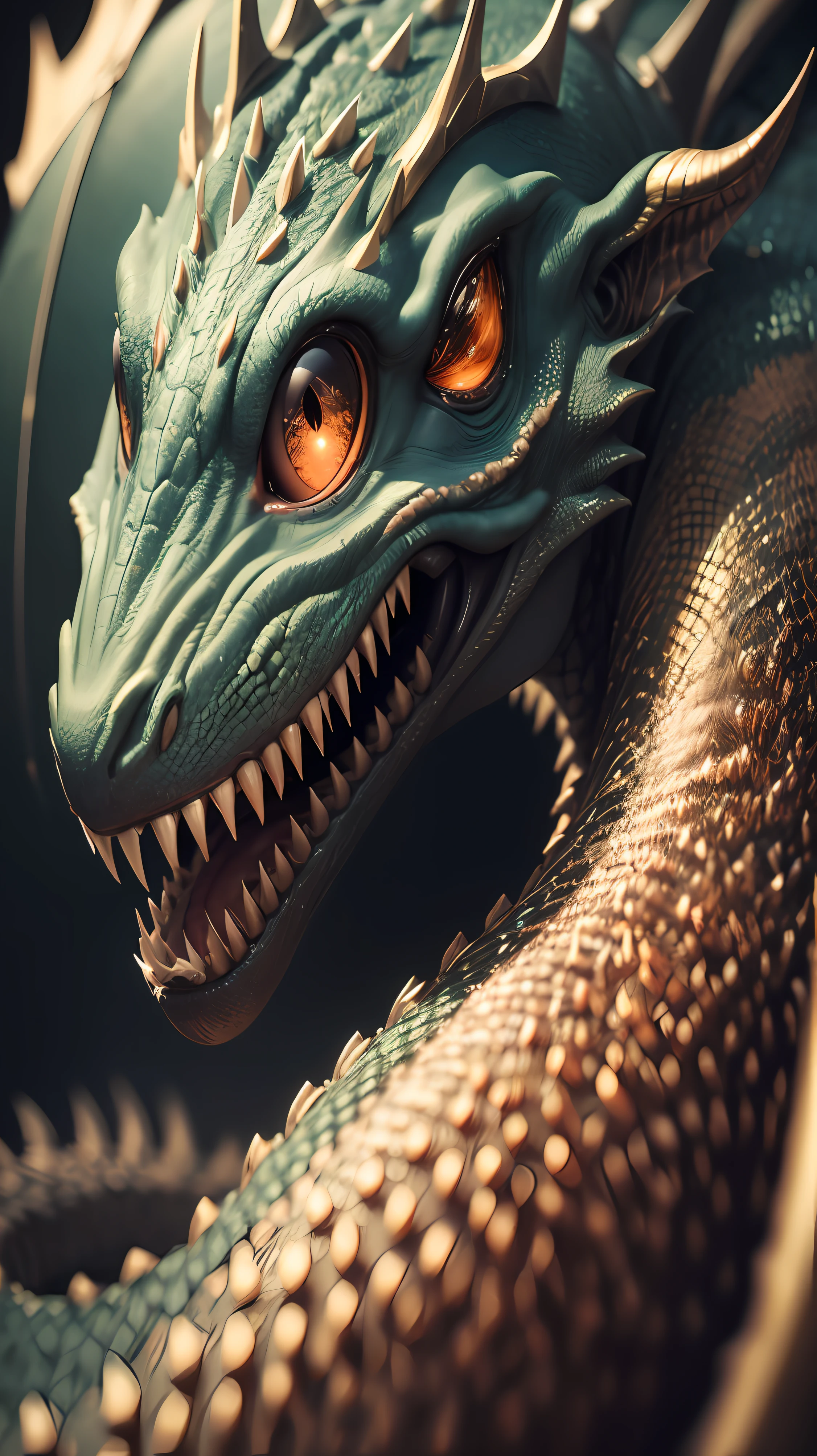 A dragon,Flash scale,Cinema lenses,Complex light ,the detail,delicated,Best results,complexdetails,Close-up in the highest definition