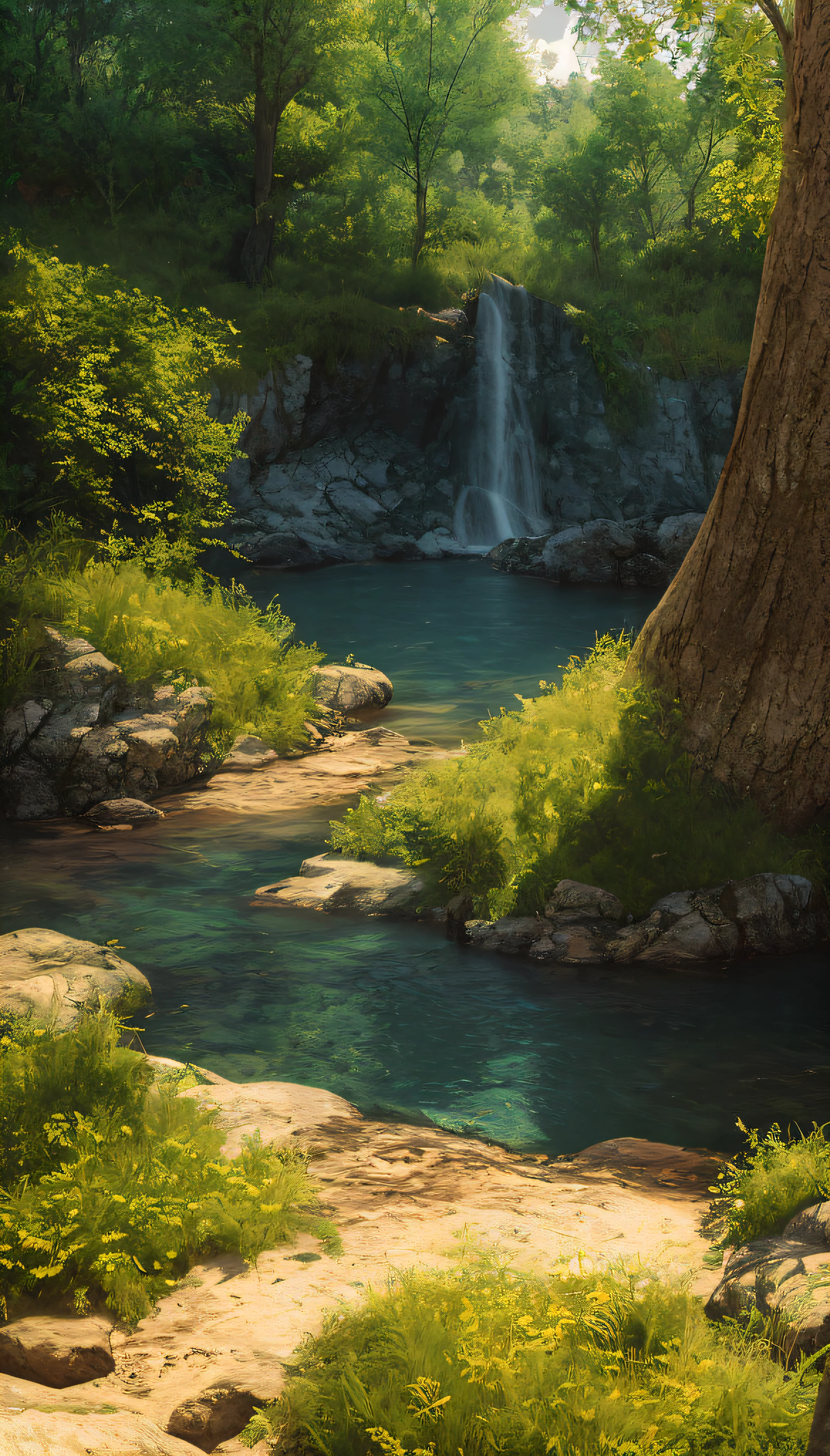 Photorealistic natural terrain photos, masterpieces, ultra high resolution, (realism: 1.4), cinema lighting, exceptionally detailed, ultra-realistic, complex design, fine details, octane rendering