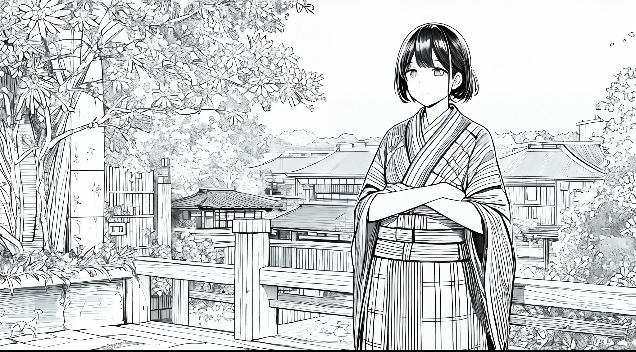 wanting,城市,woman,Look into the distance